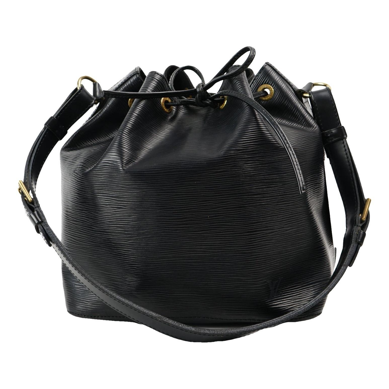 Poche Noé leather handbag