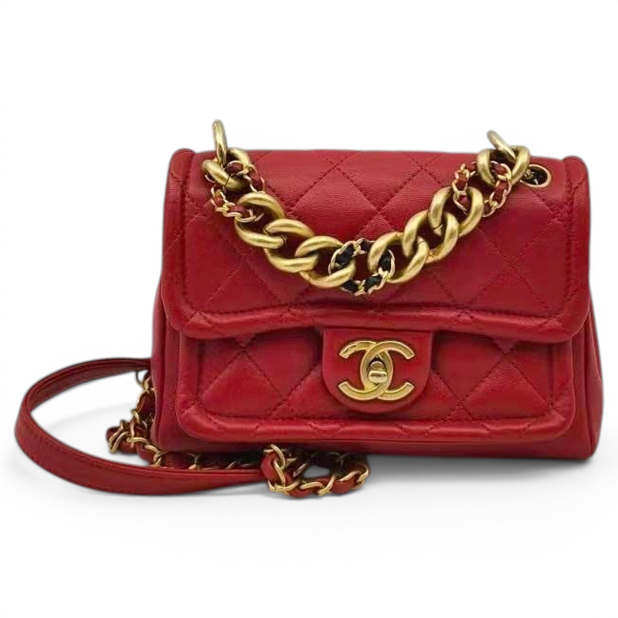 Leather handbag