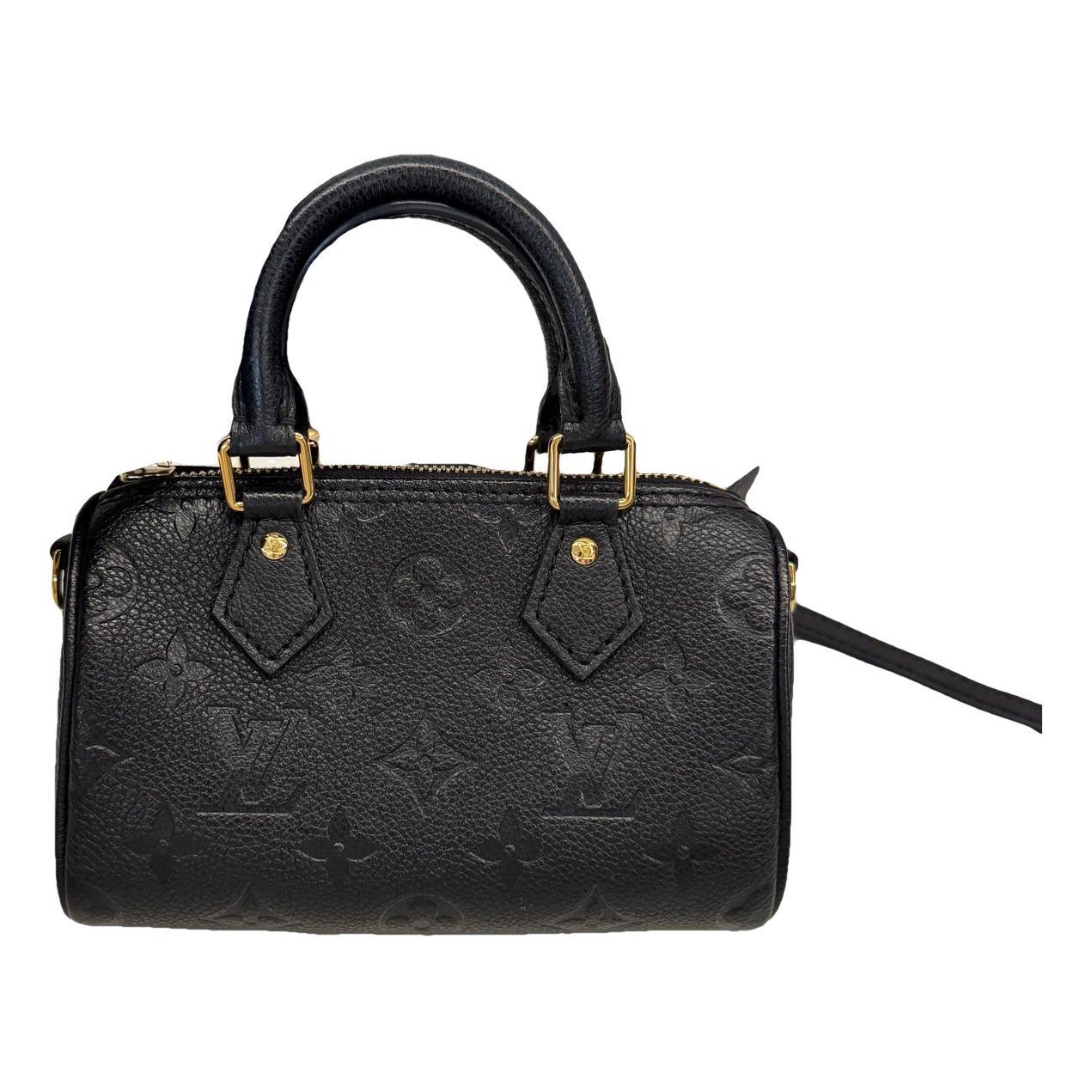 Louis Vuitton Nano Speedy / Mini HL leather handbag