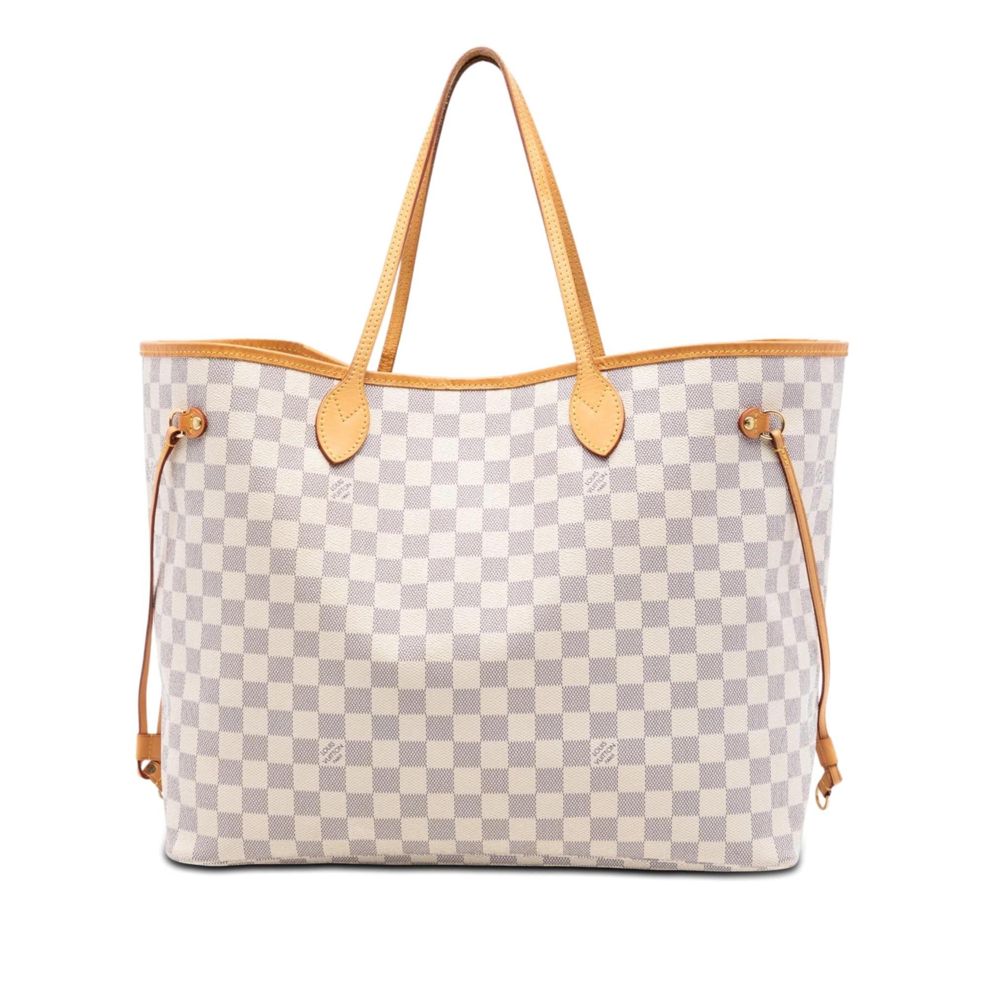 Neverfull leather tote
