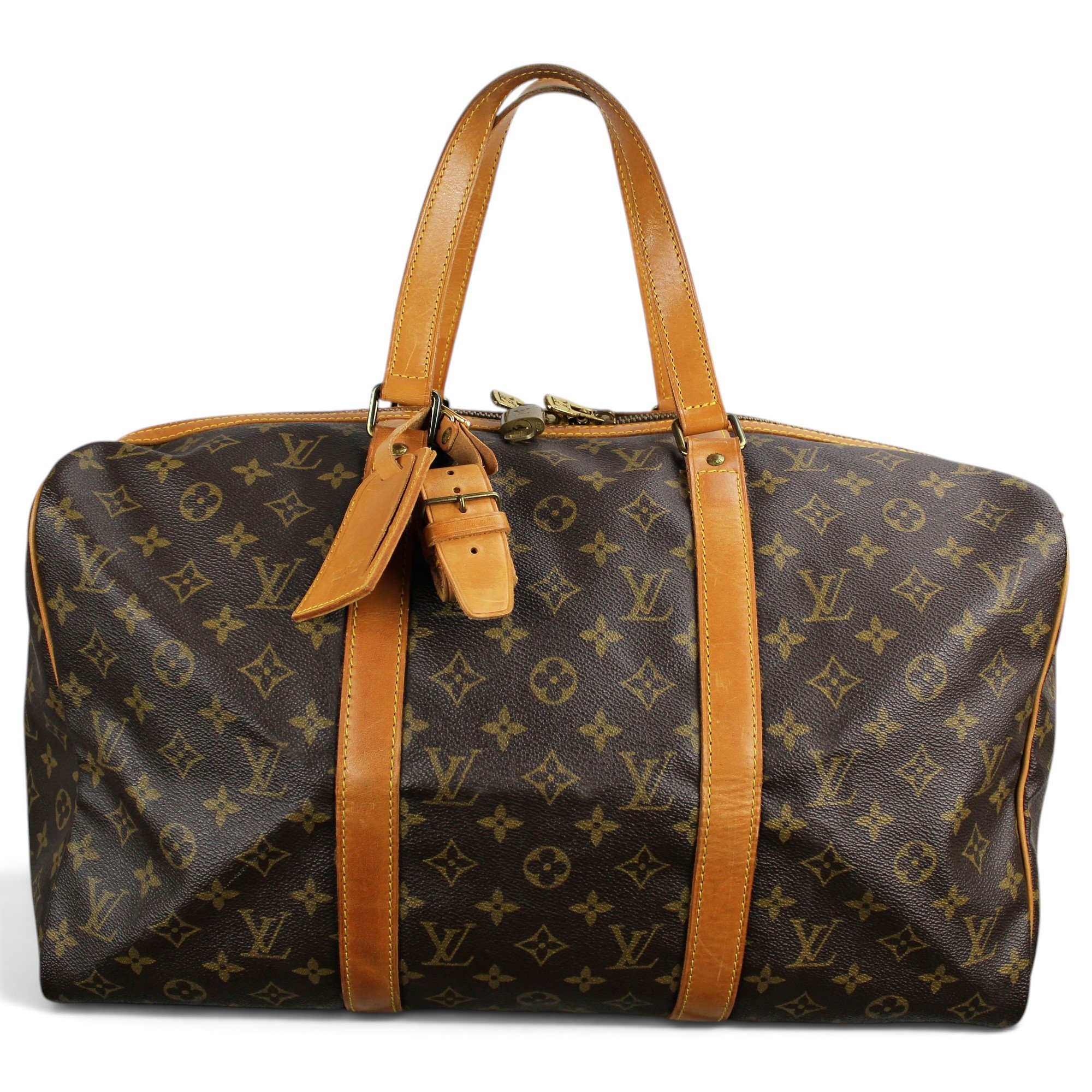 Sac souple leather 48h bag