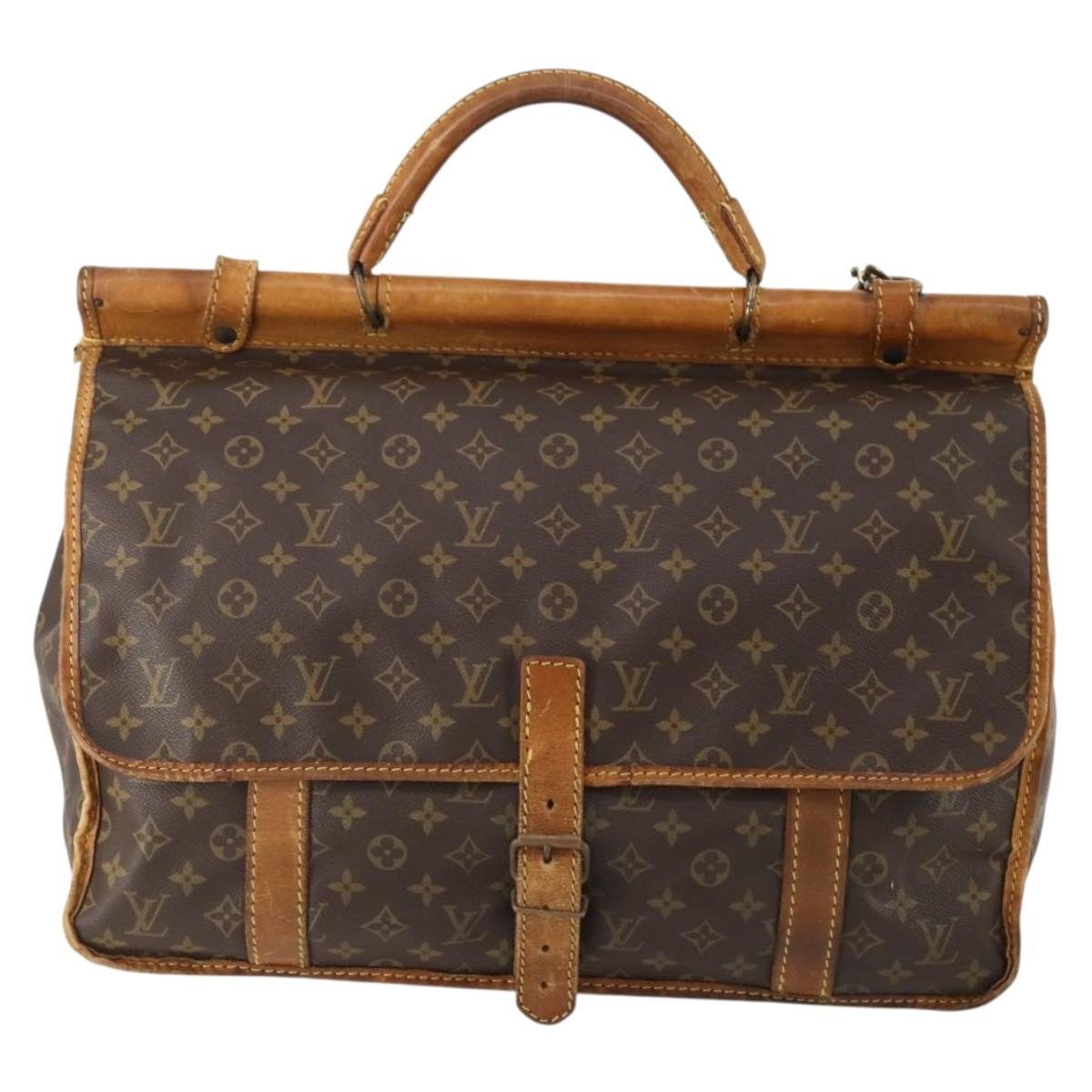 Chasse leather travel bag