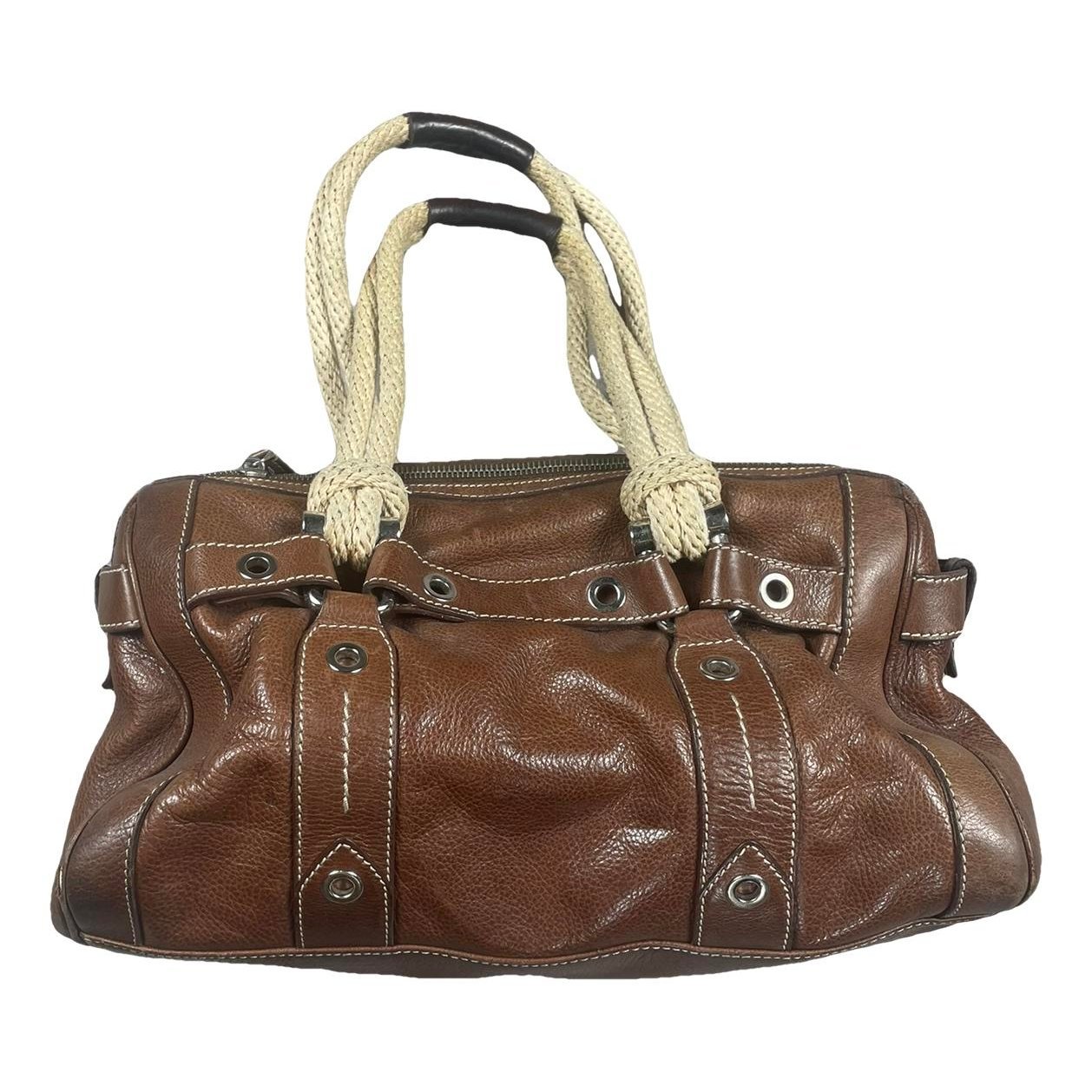 Leather handbag