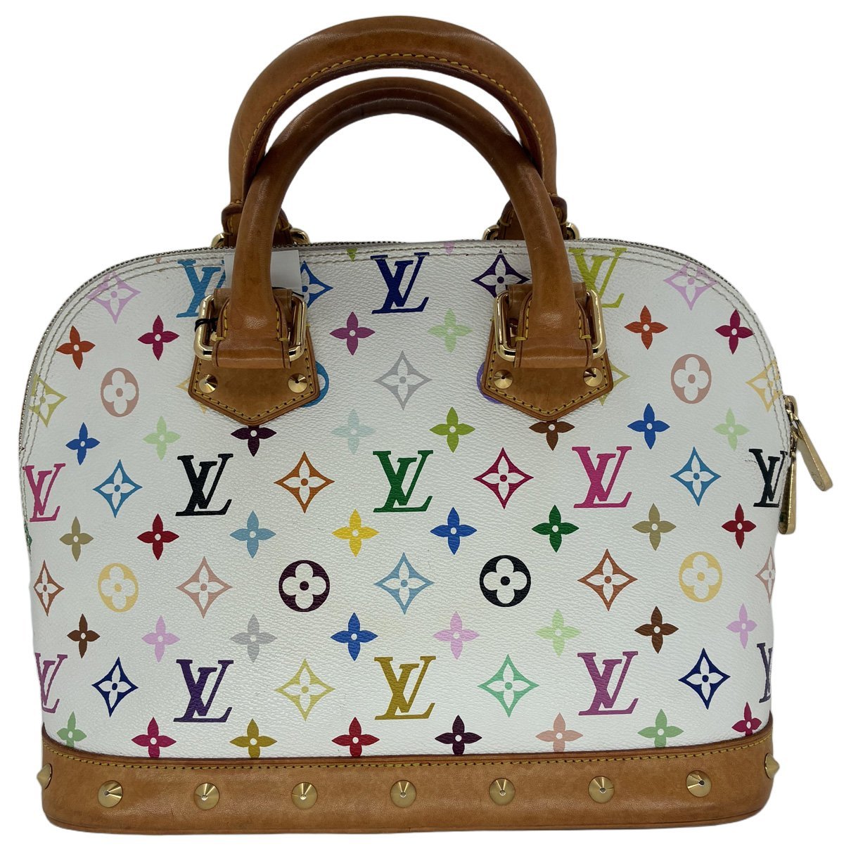 Alma leather handbag