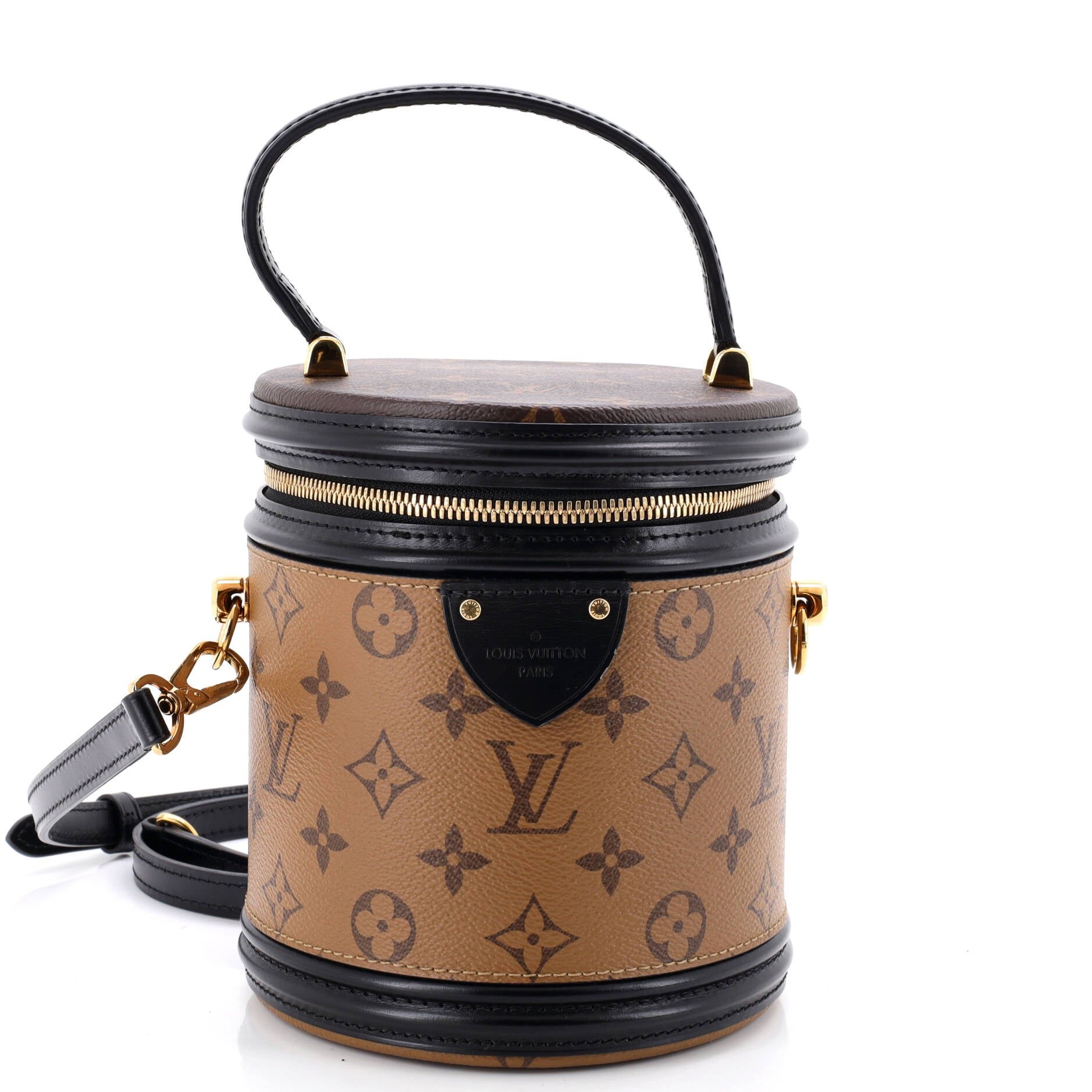 Cannes Handbag Reverse Monogram Canvas