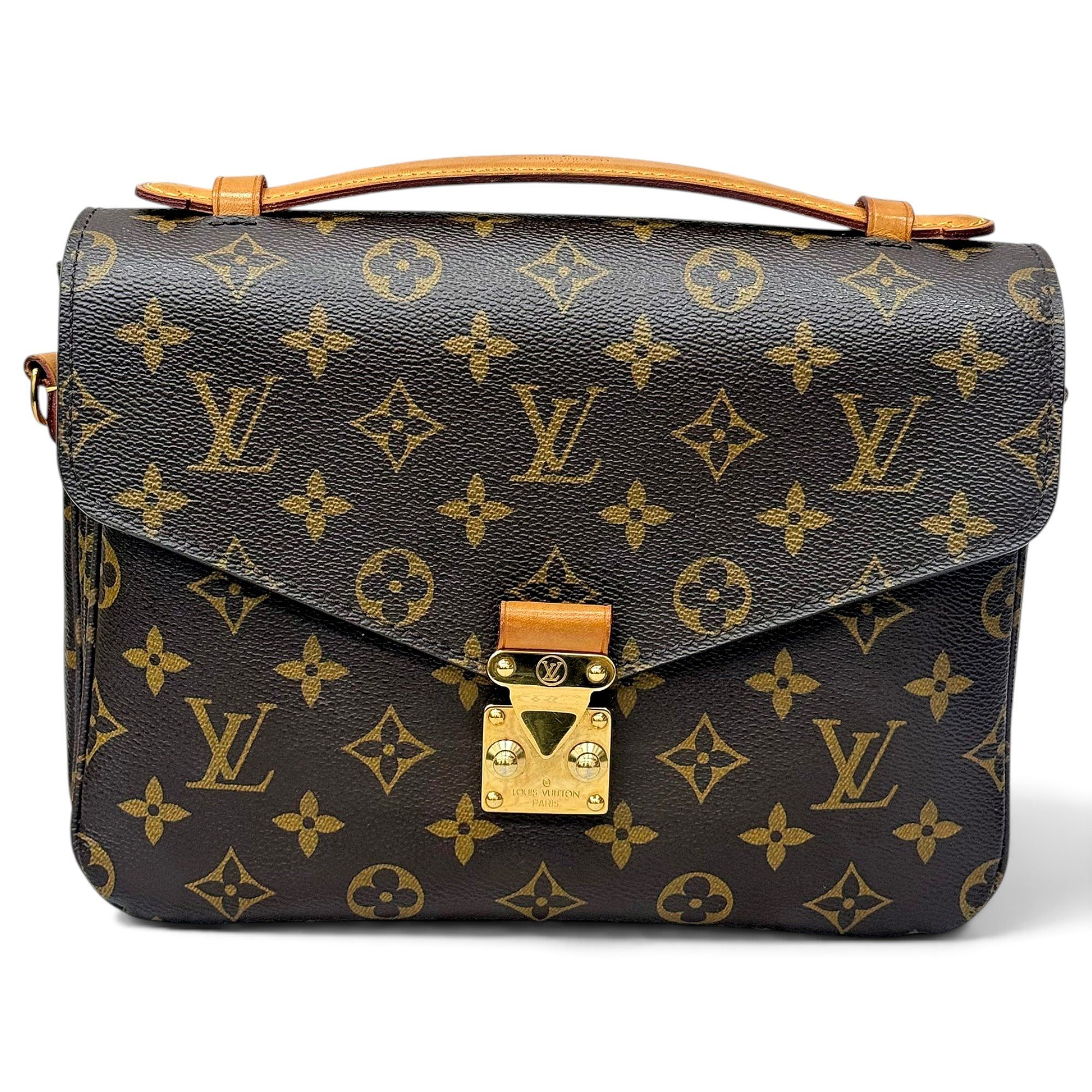 Metis leather handbag