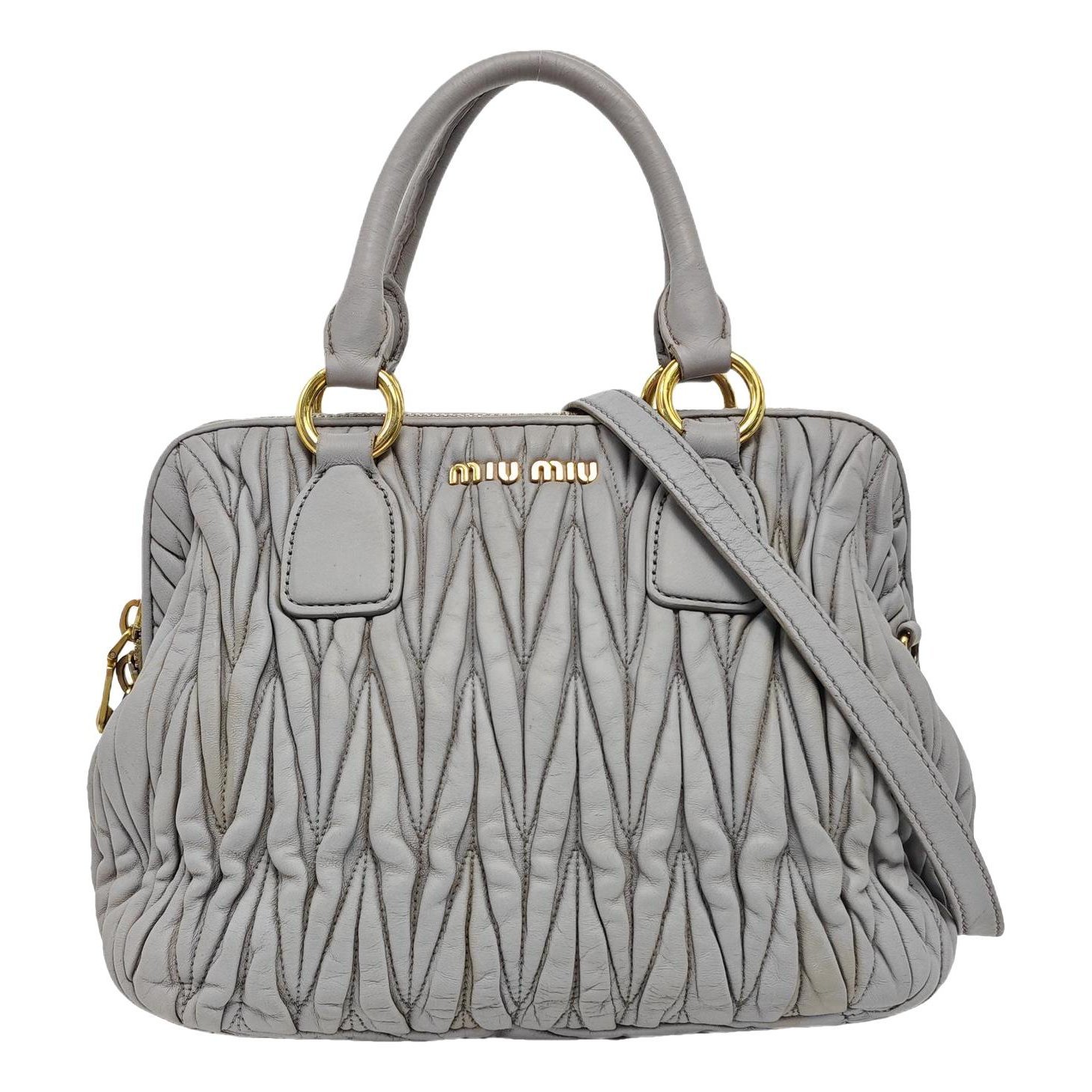 Beau leather handbag