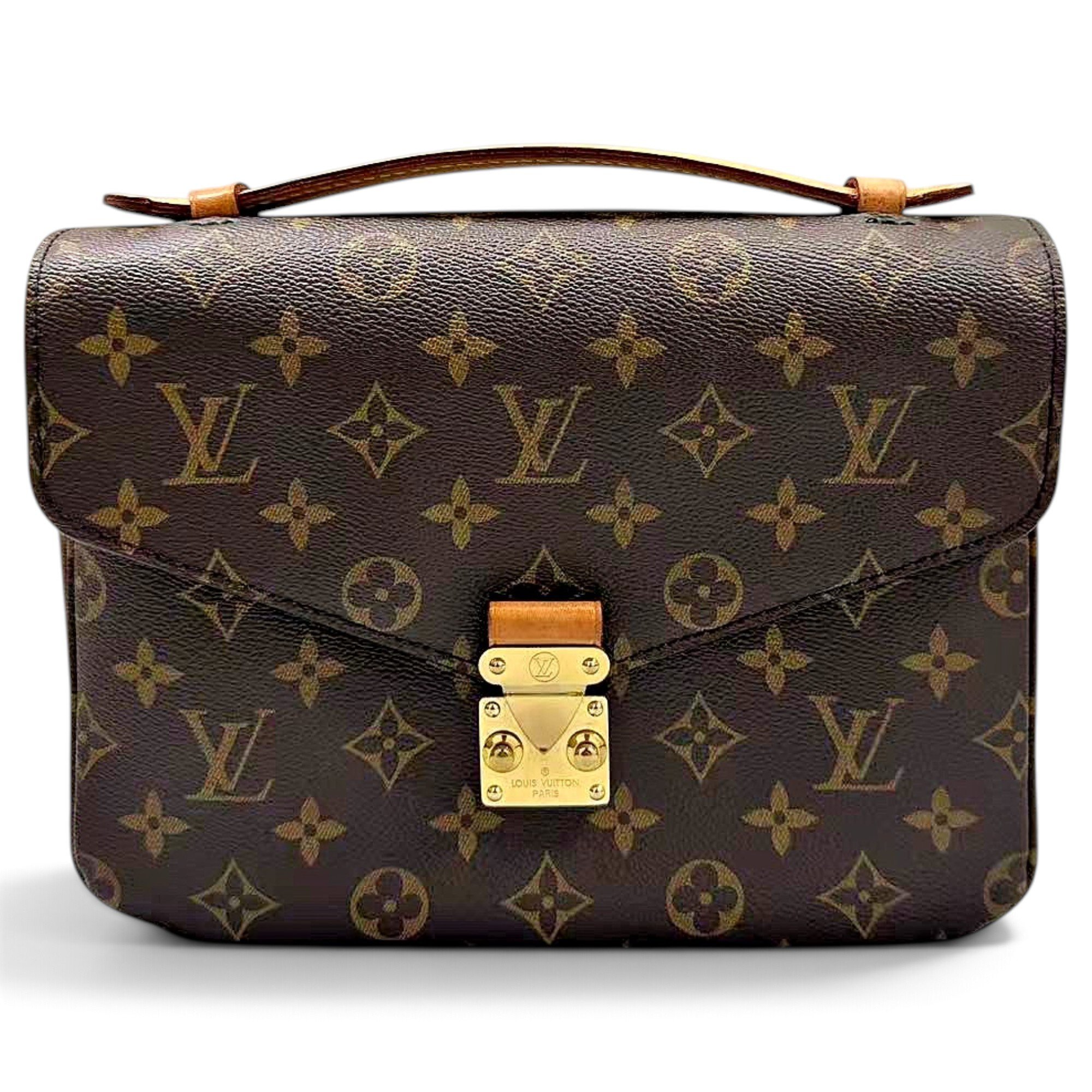Metis leather handbag