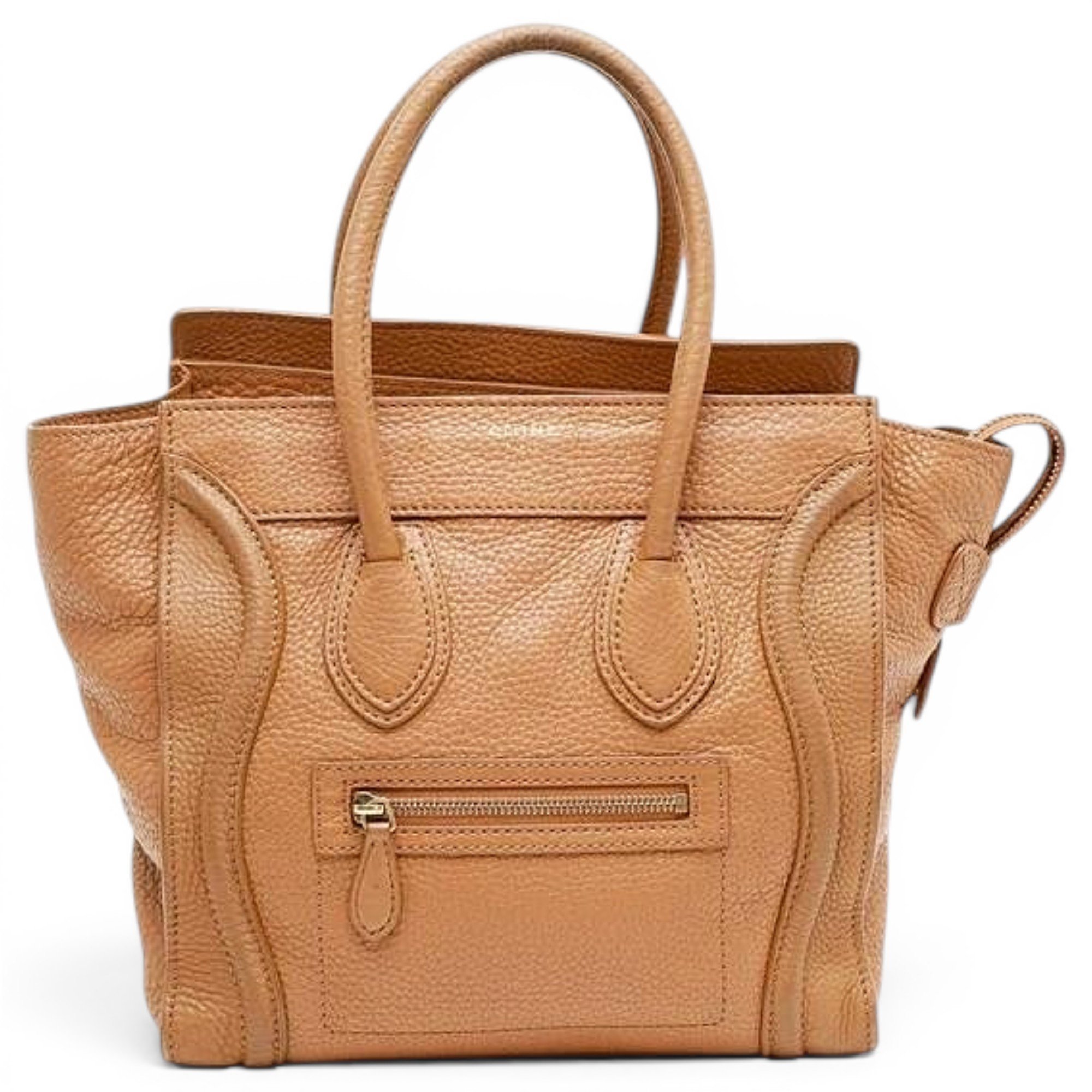 Nano Luggage leather handbag