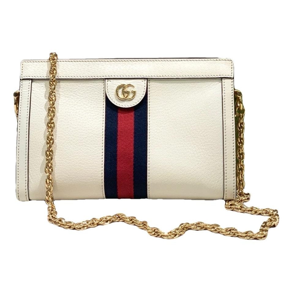 Ophidia Chain leather handbag
