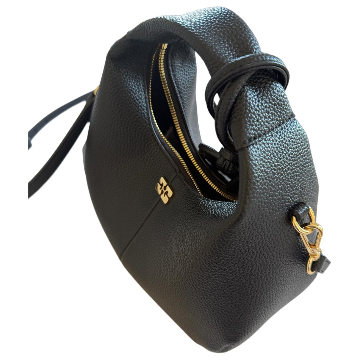 Hobo leather crossbody bag