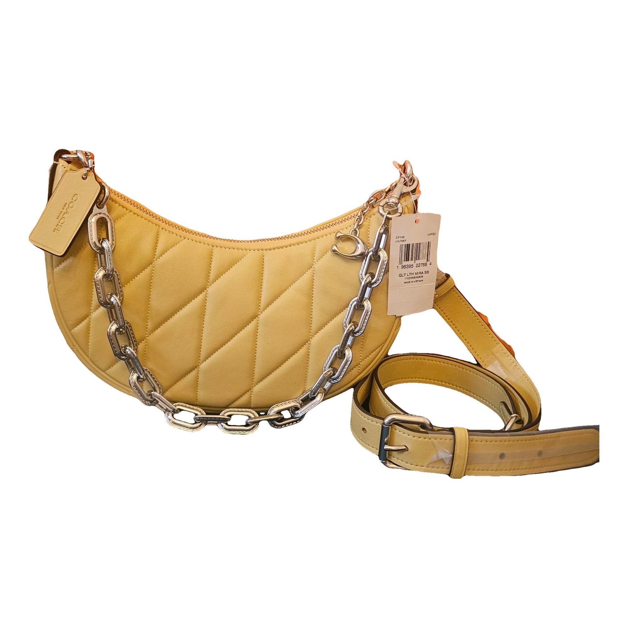 Leather crossbody bag