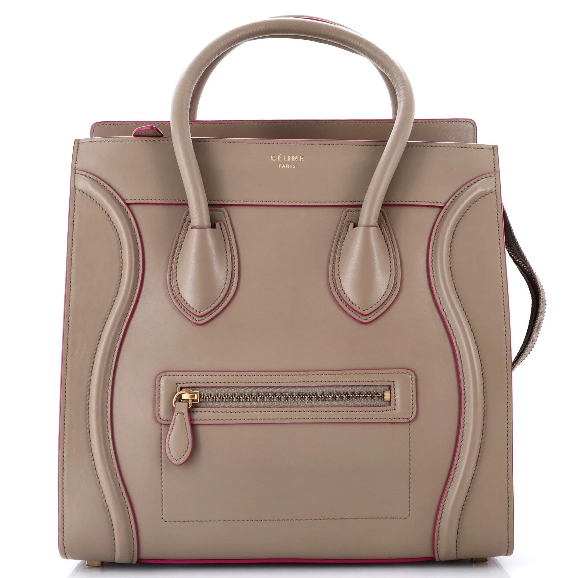 Leather tote