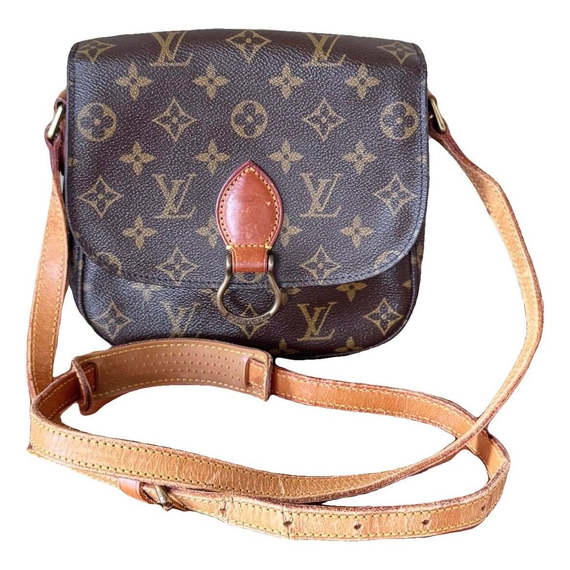 Saint Cloud vintage leather crossbody bag