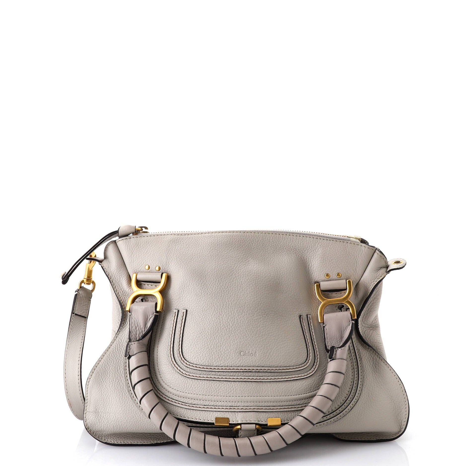 Chloe Marcie Satchel Leather Medium