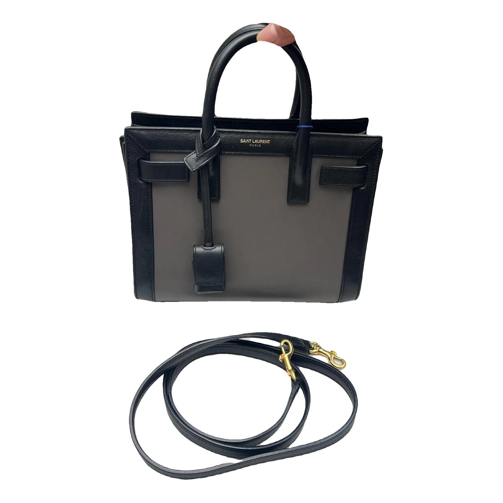 Leather handbag