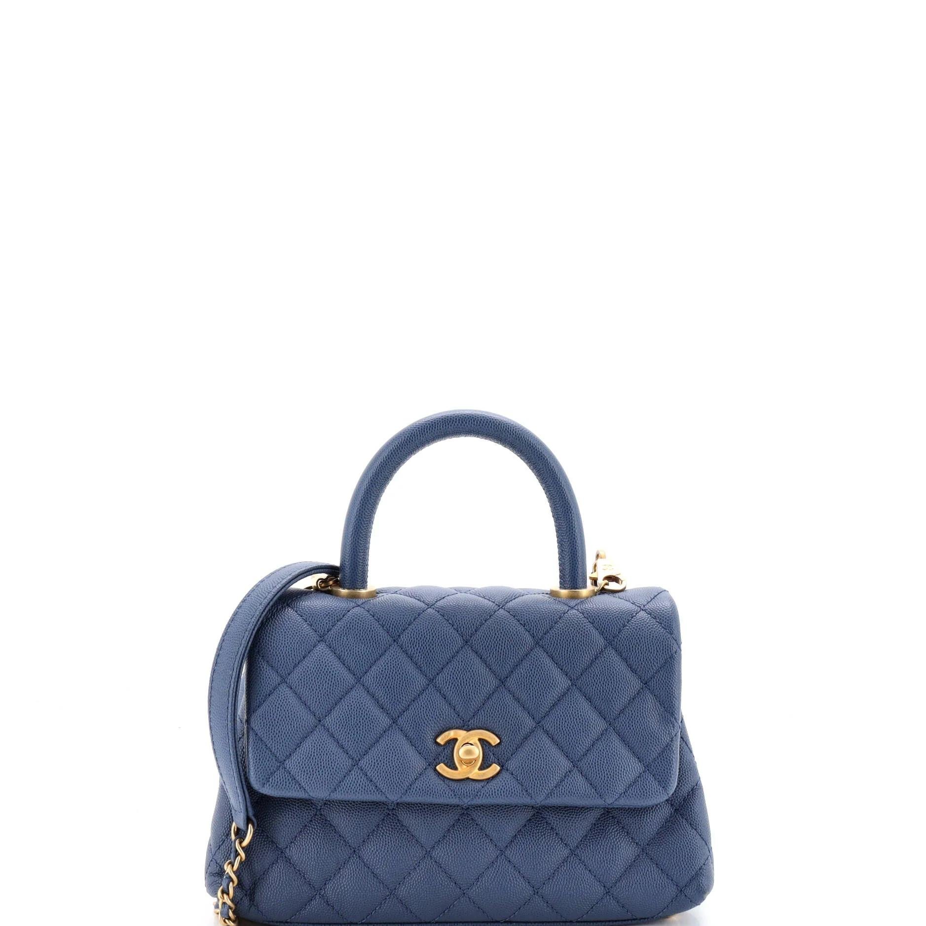 Coco Handle leather handbag
