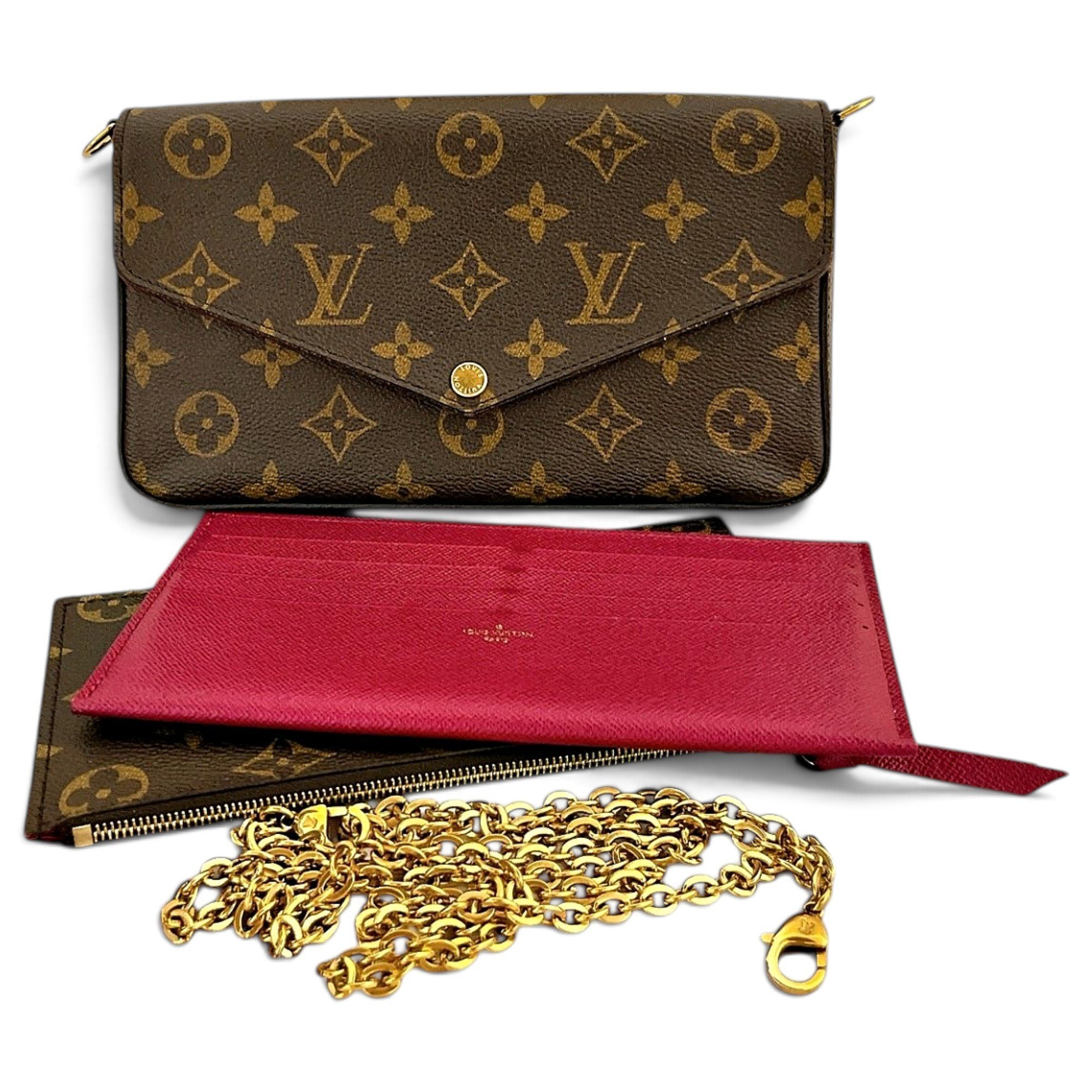 Félicie leather crossbody bag