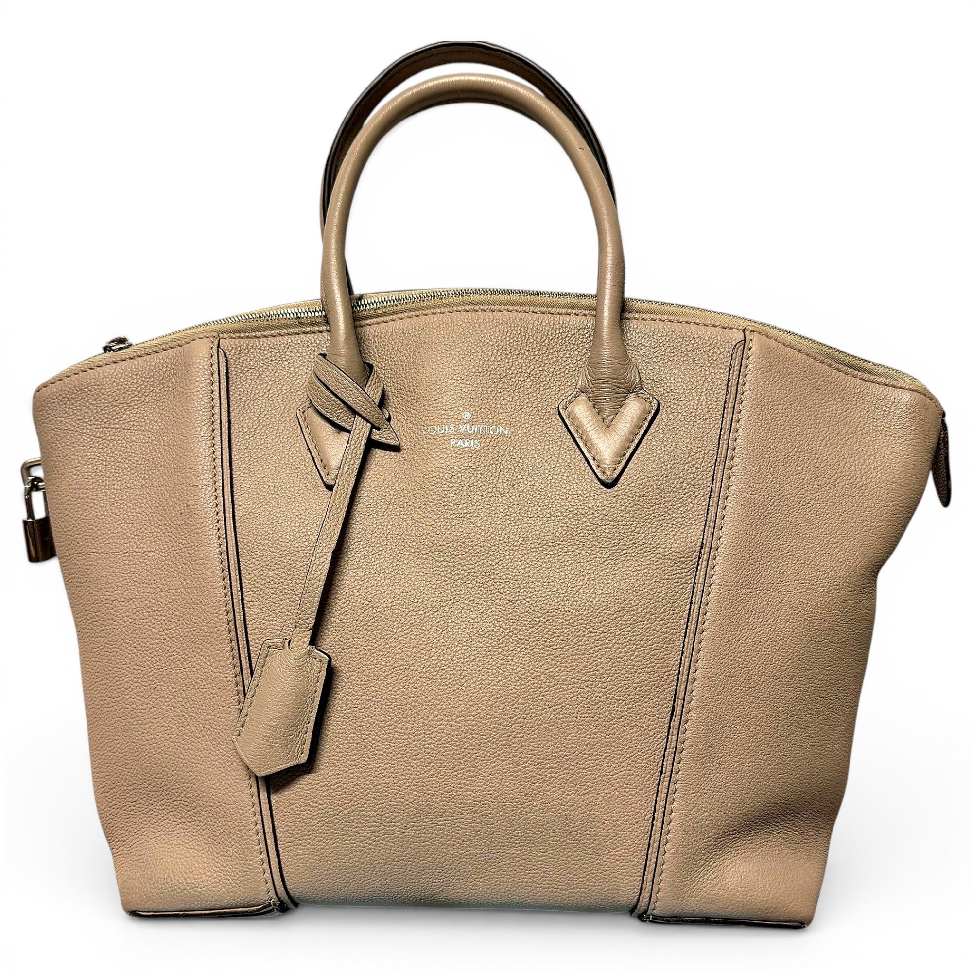 Soft Lockit leather handbag