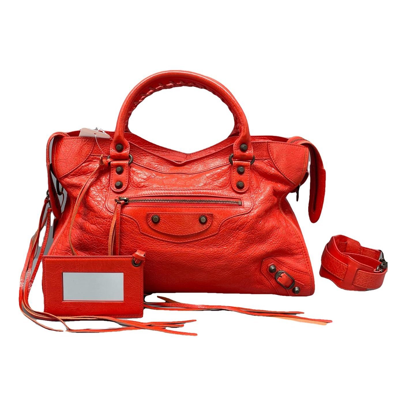 Neo Cagole City leather handbag