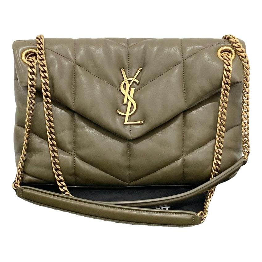 Loulou Puffer leather crossbody bag