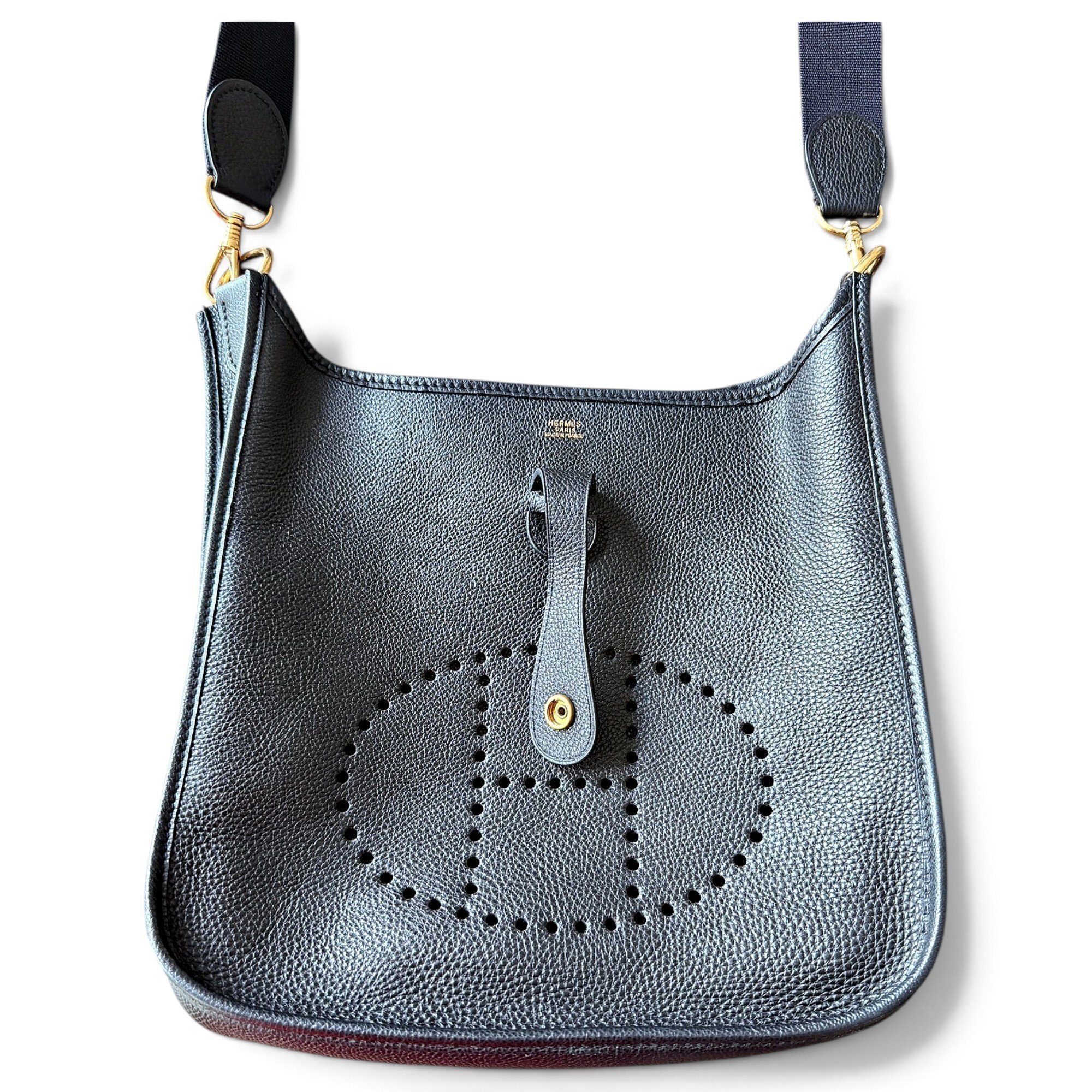 Evelyne leather crossbody bag