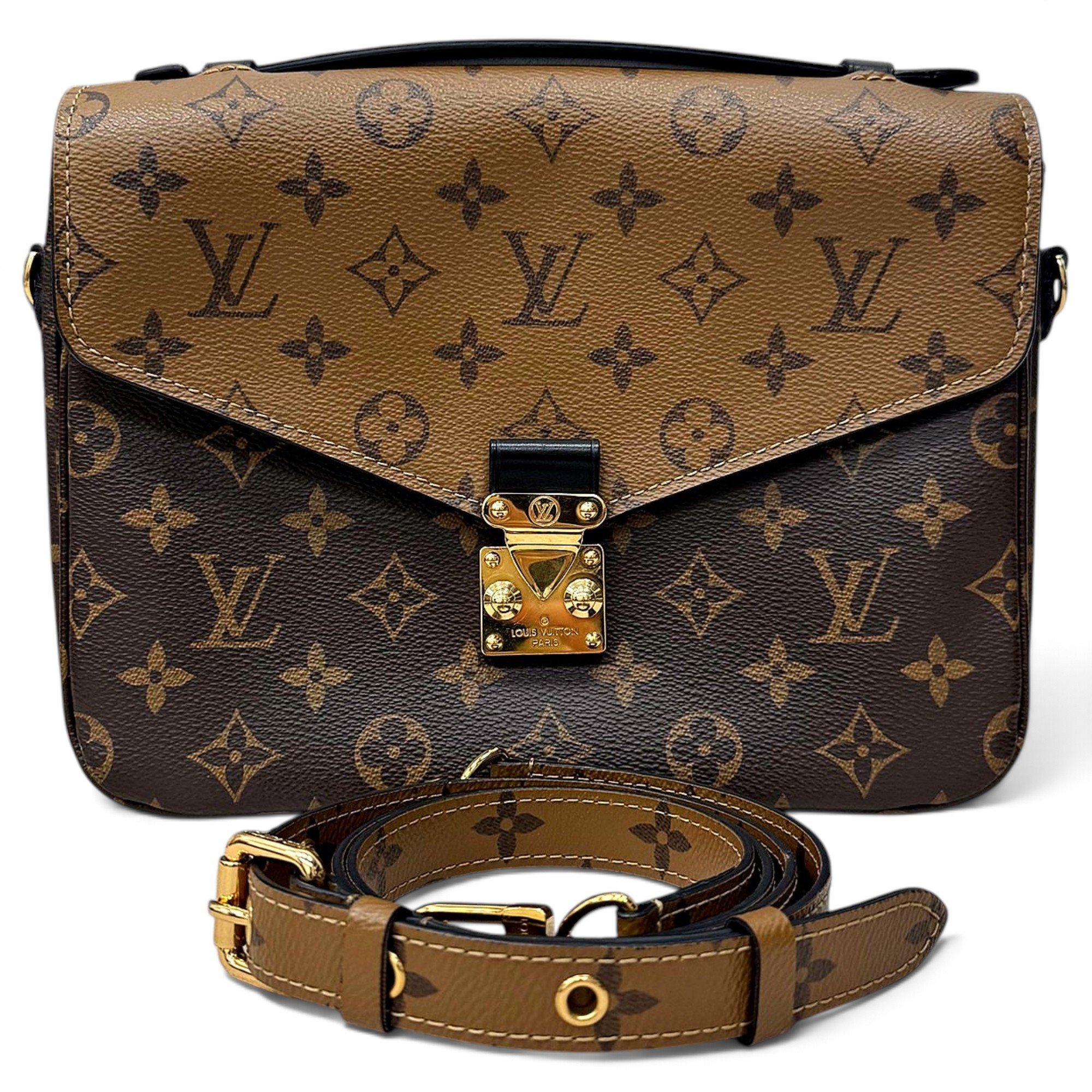 Metis leather handbag