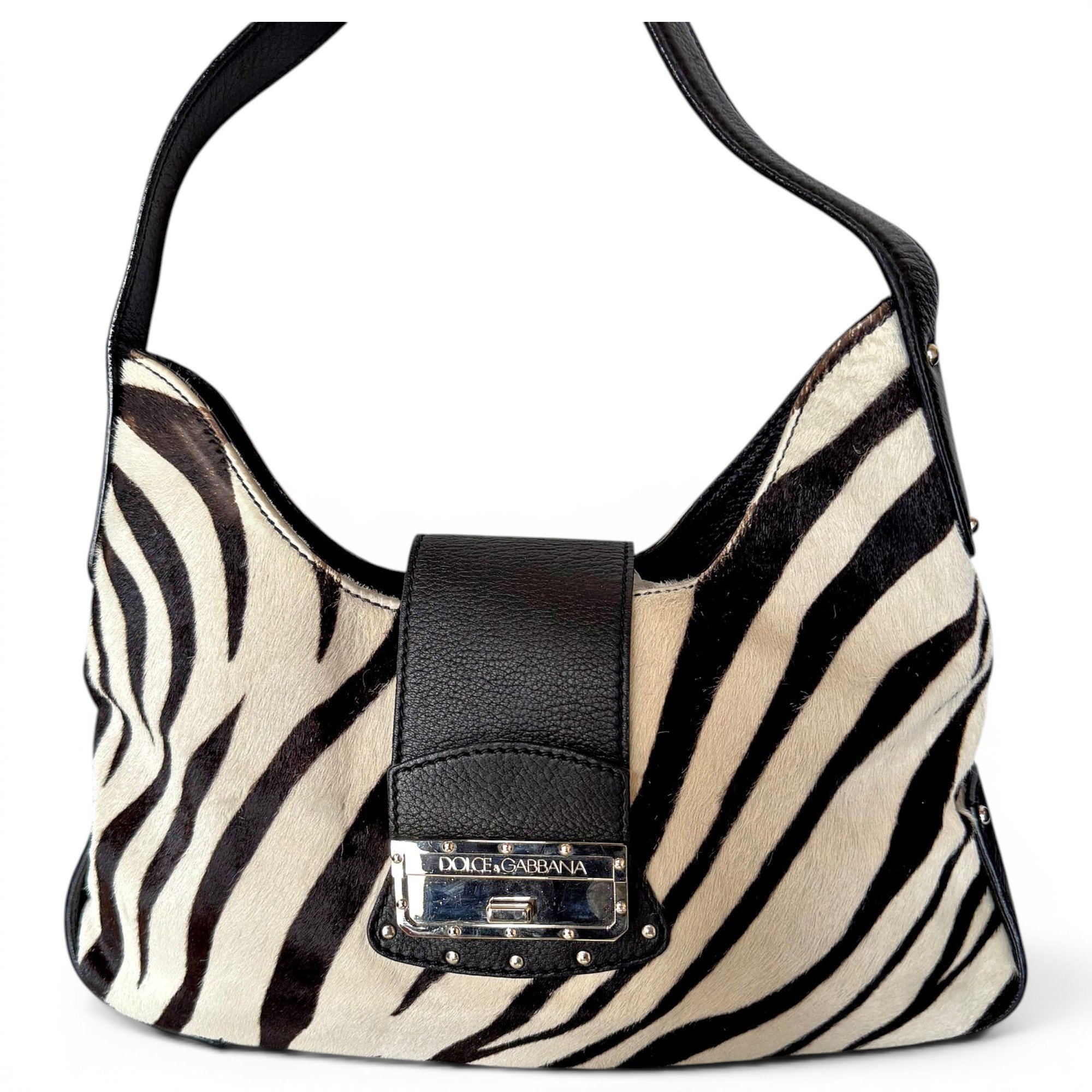 Pony-style calfskin handbag