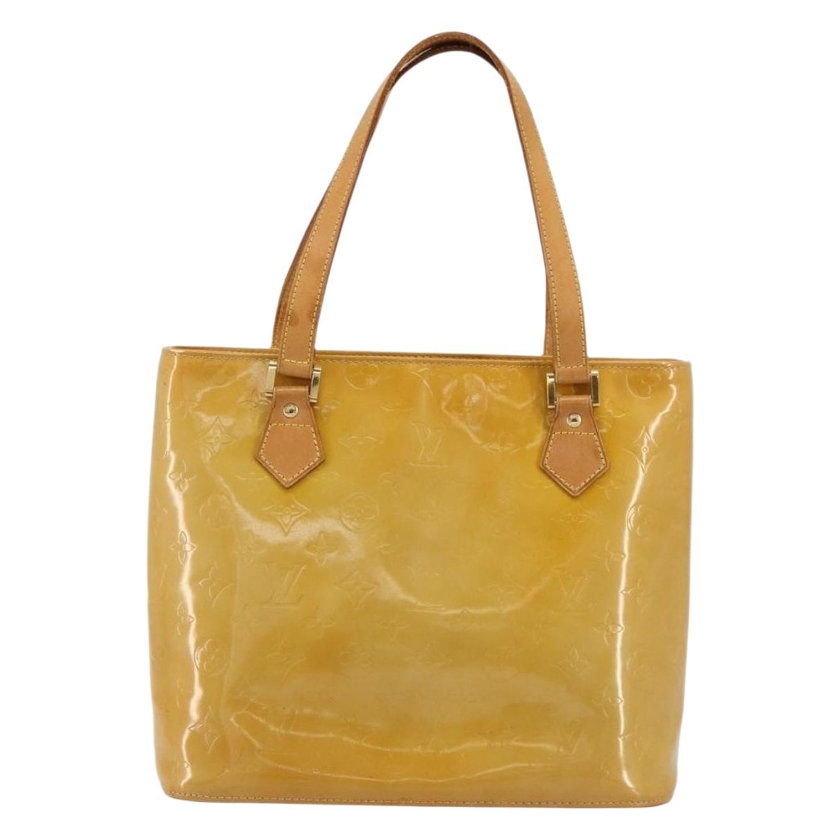 Houston patent leather handbag