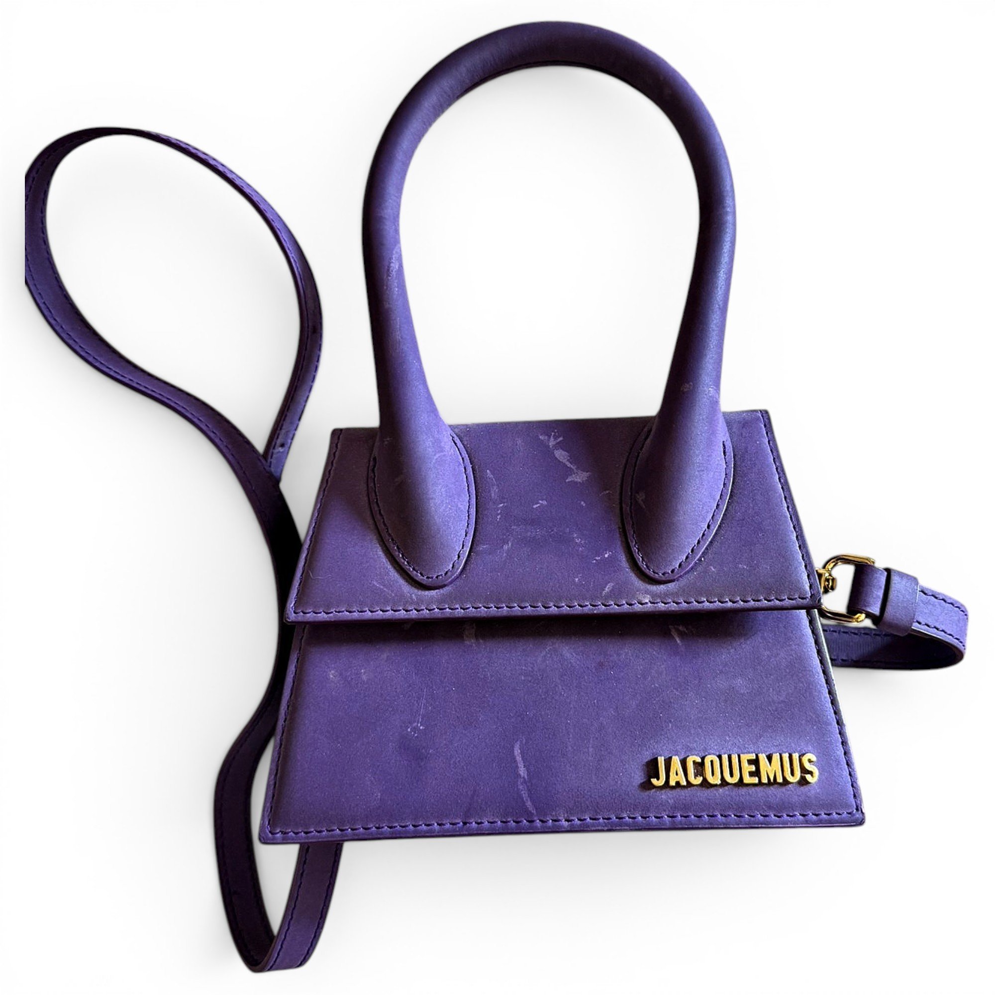 Le Chiquito Moyen leather handbag