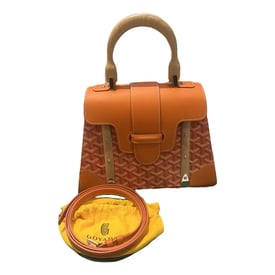 Goyard Saïgon leather handbag