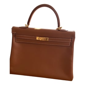 Hermes Kelly 35 Leather Handbag