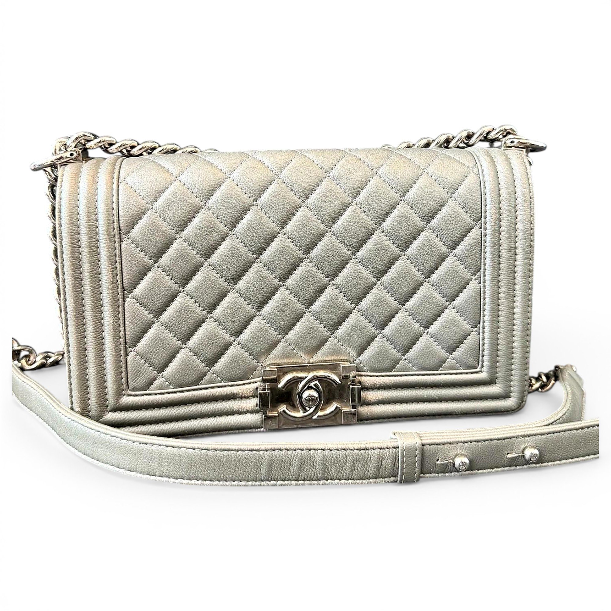 Leather handbag