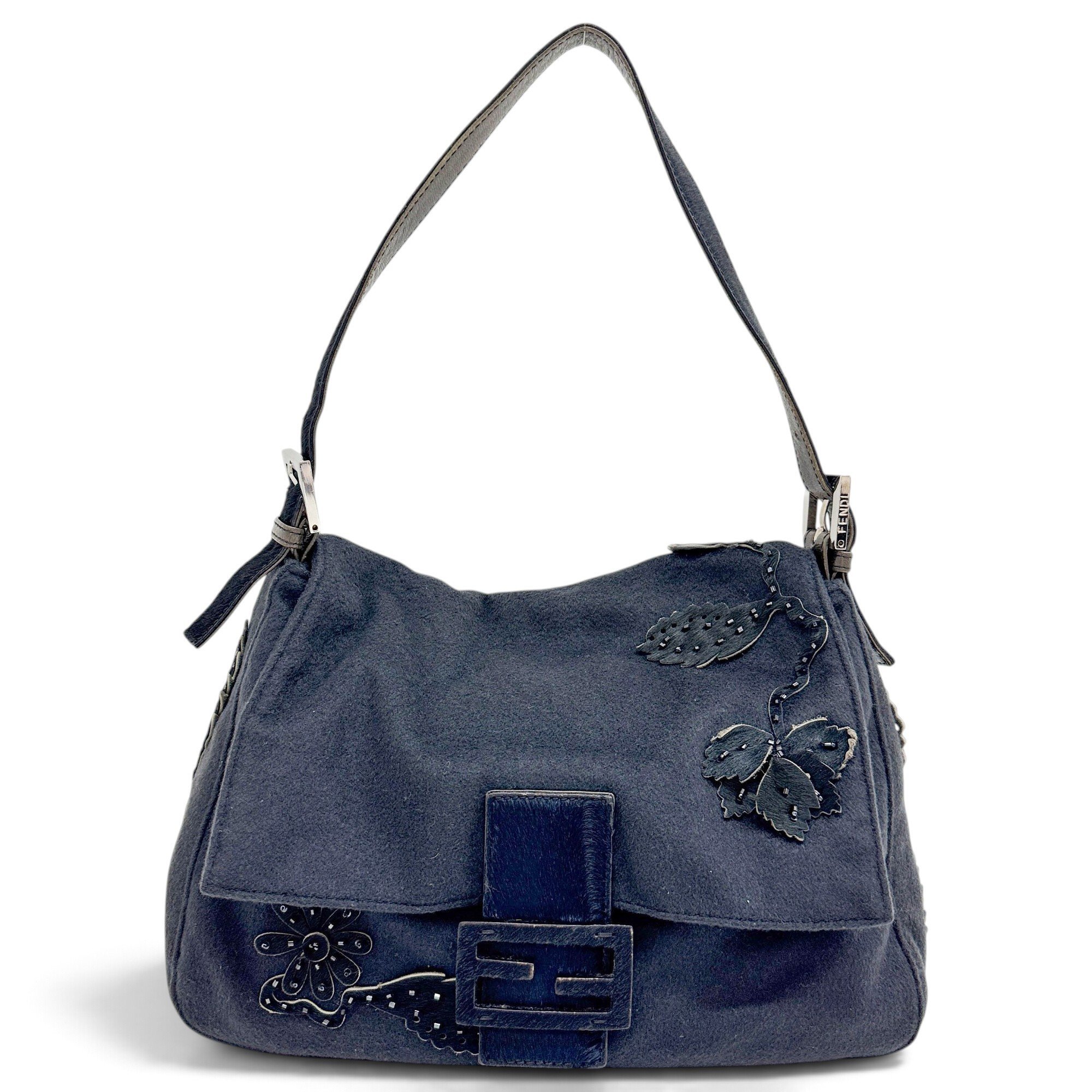 Mamma Baguette cashmere handbag