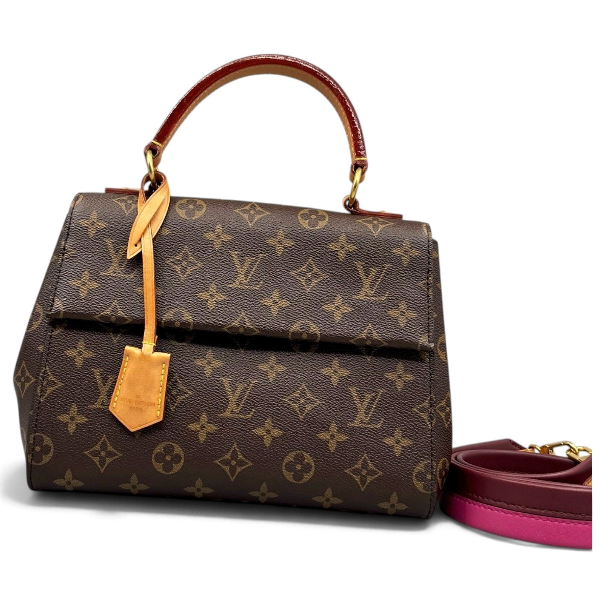 Louis Vuitton Cluny leather handbag