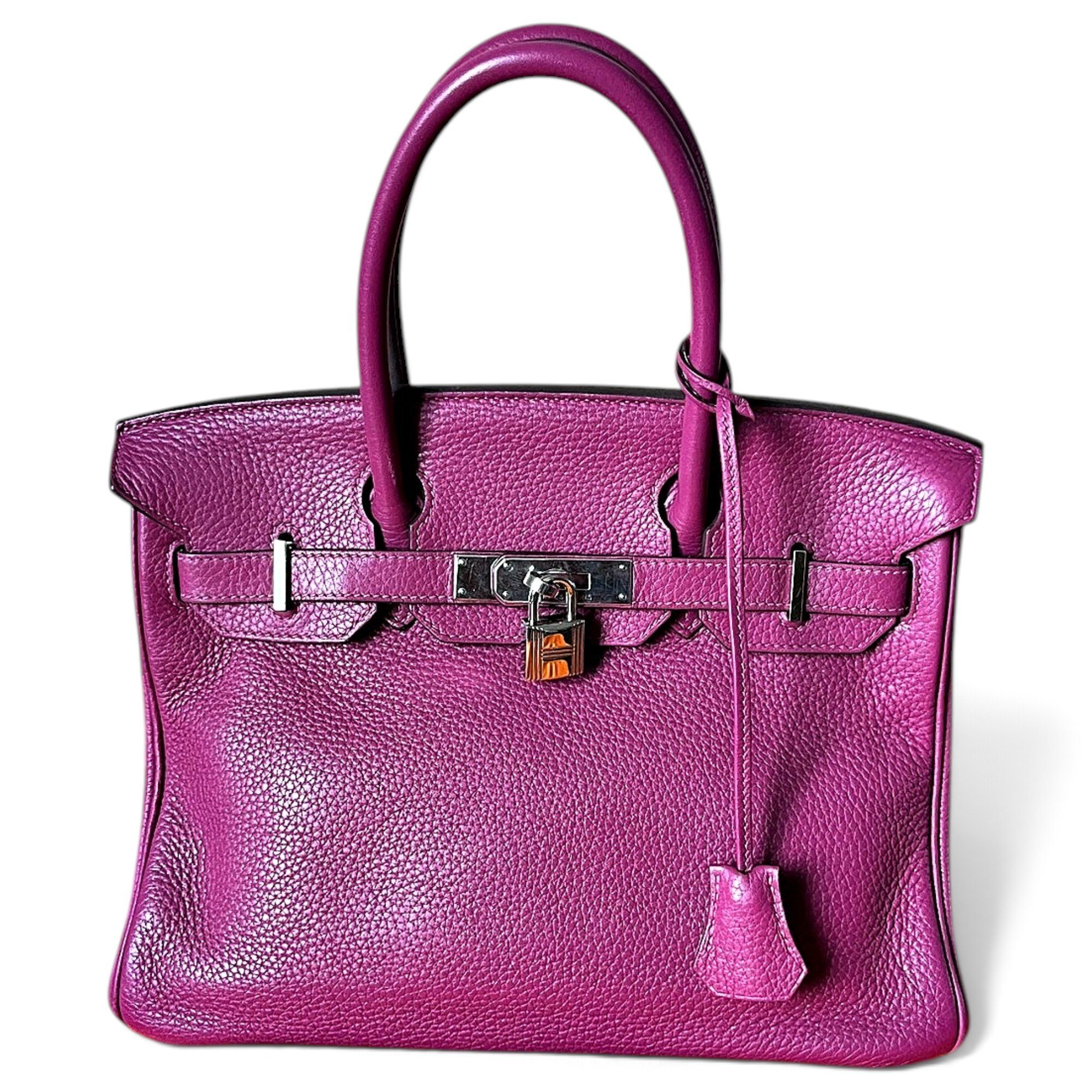 Birkin 30 leather handbag