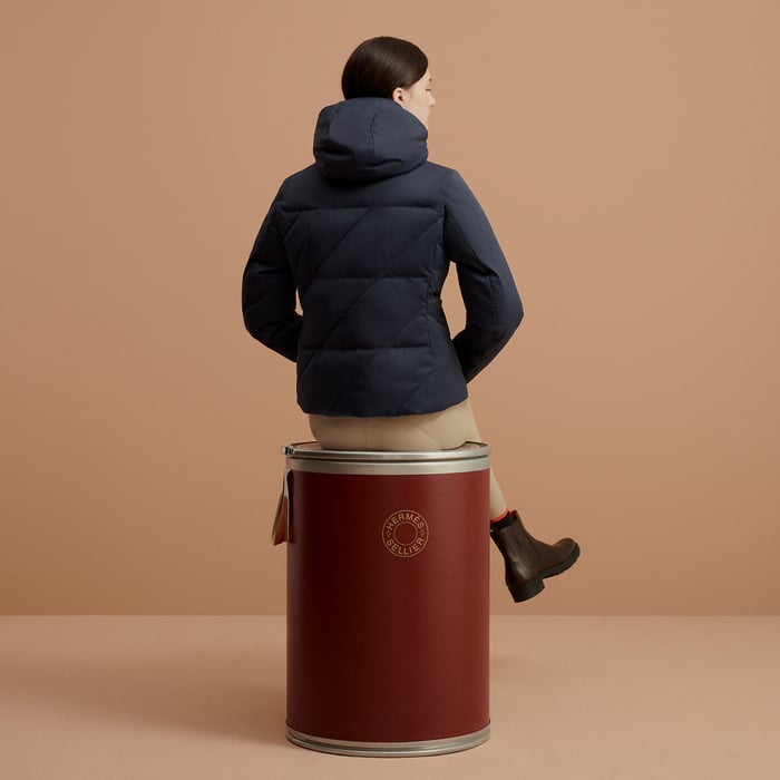 Navy Toundra Puffer Coat