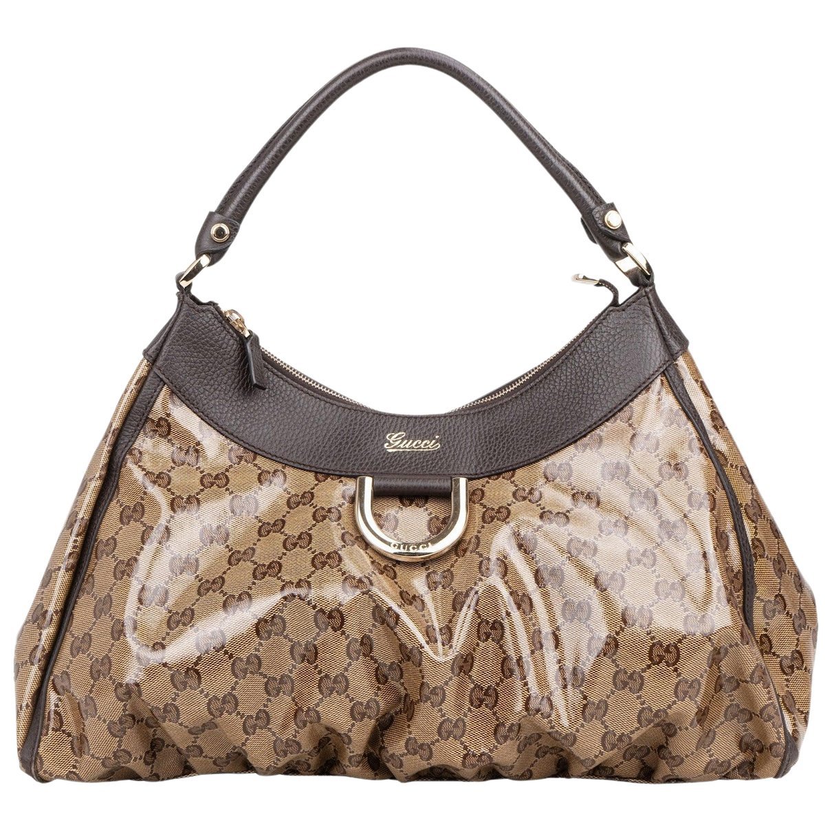 D-Ring leather handbag