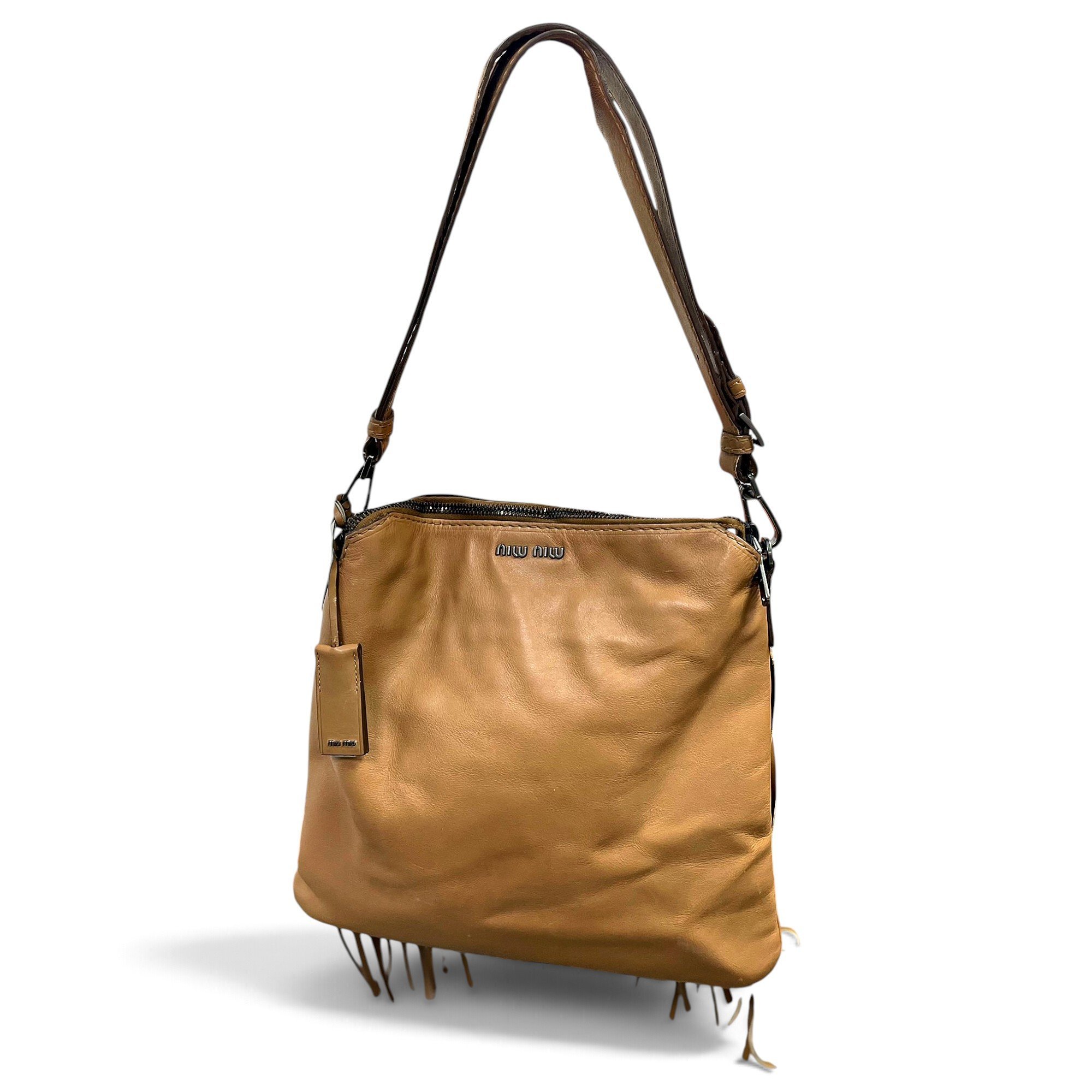 Leather handbag