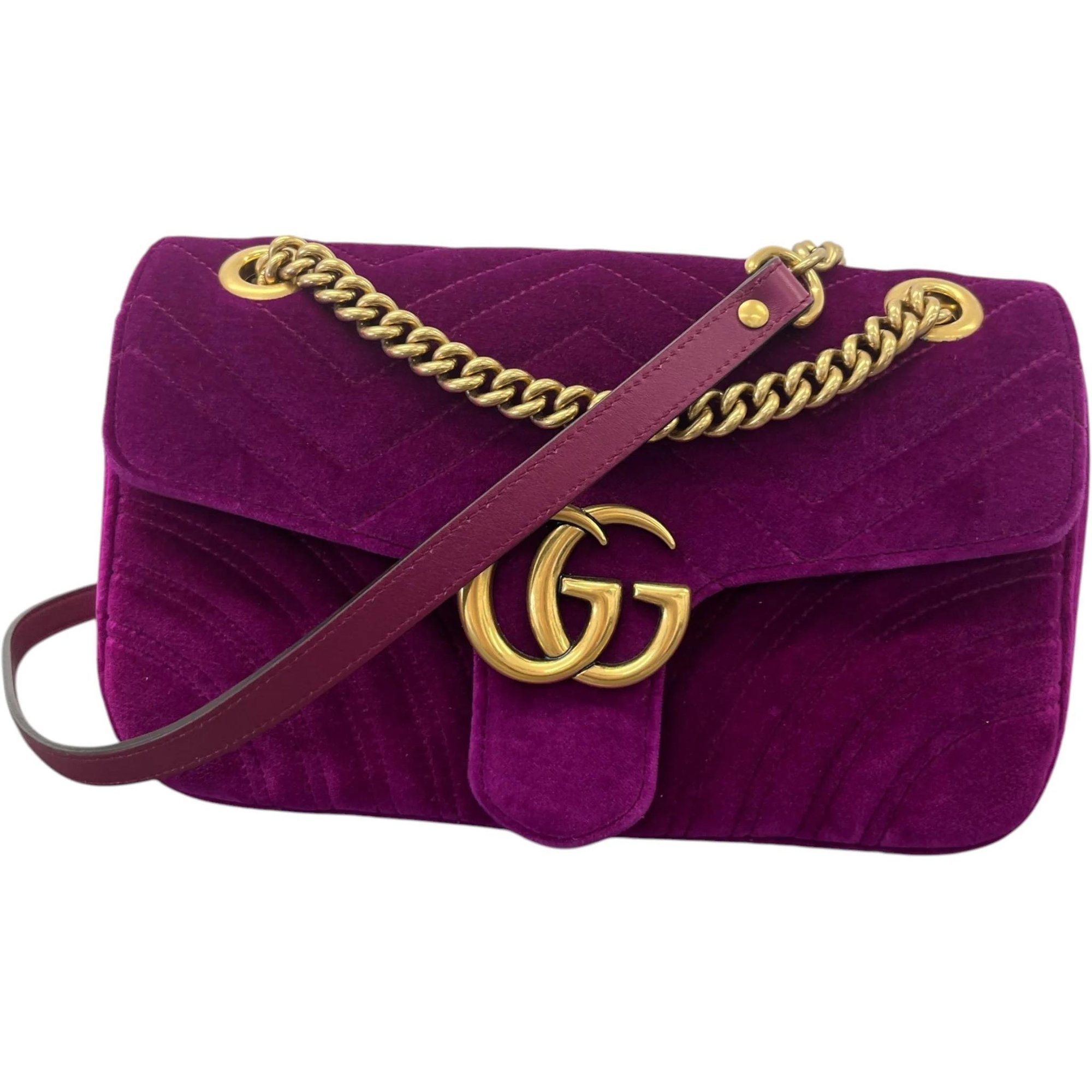 Velvet handbag
