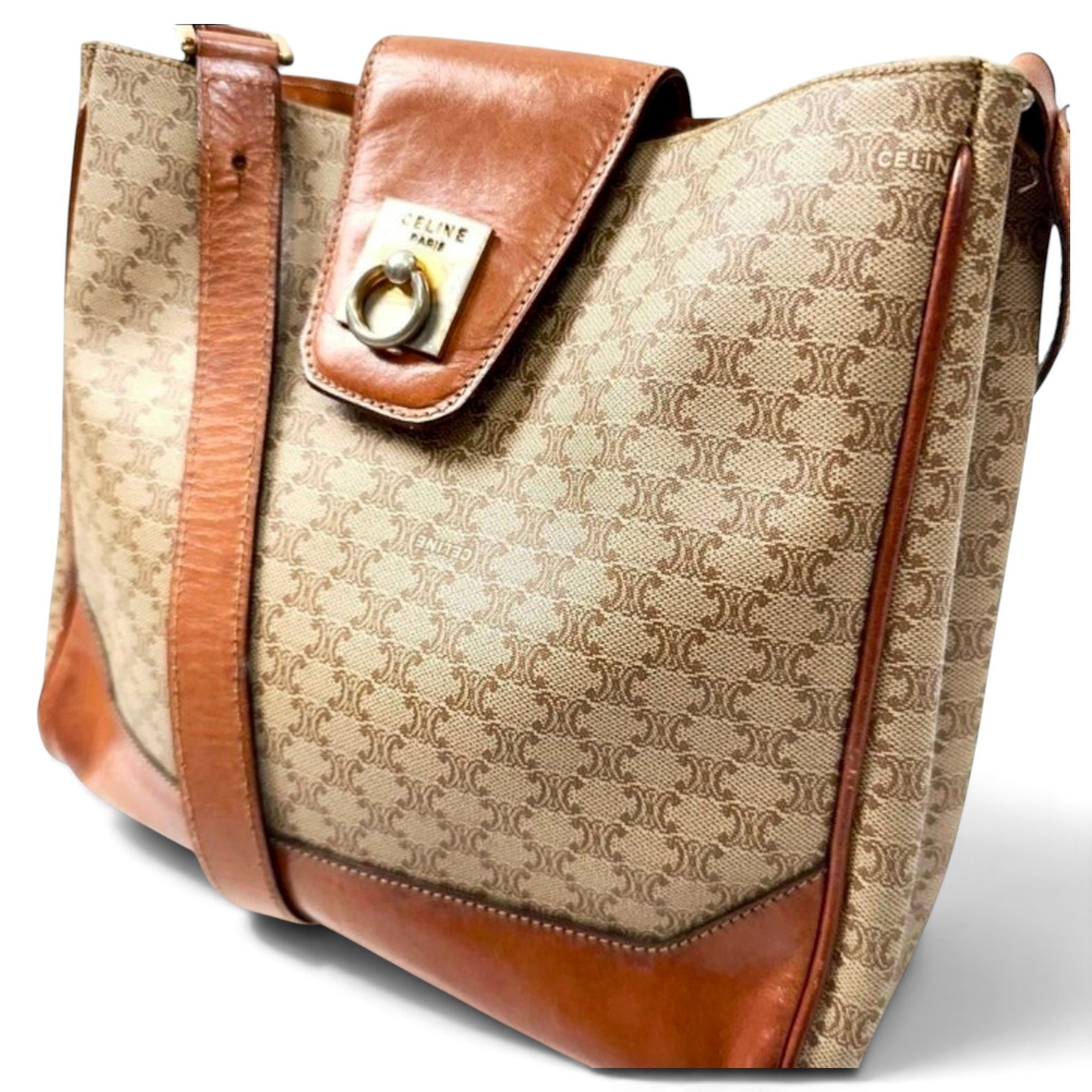 Celine Hobo leather handbag