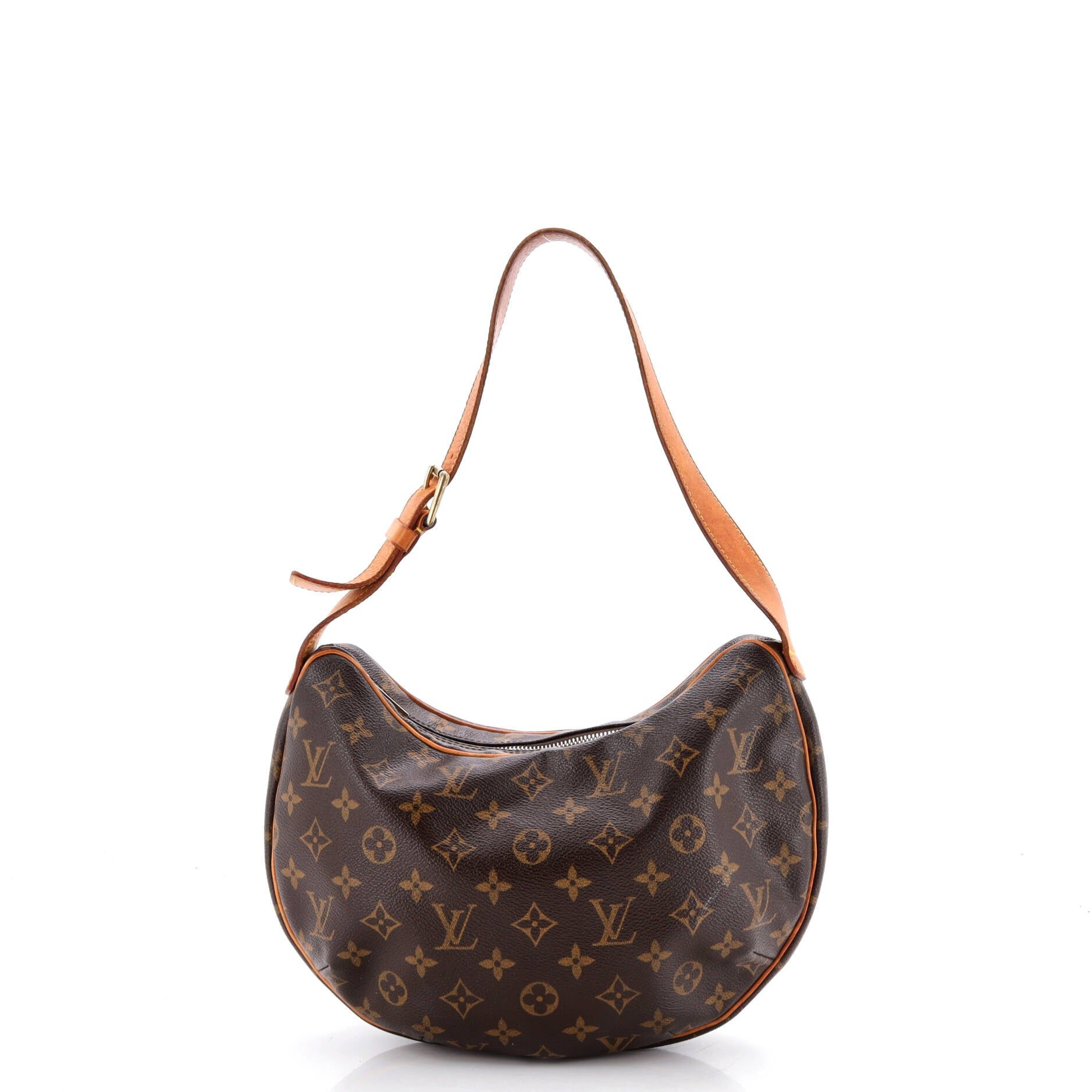 Croissant Handbag Monogram Canvas MM