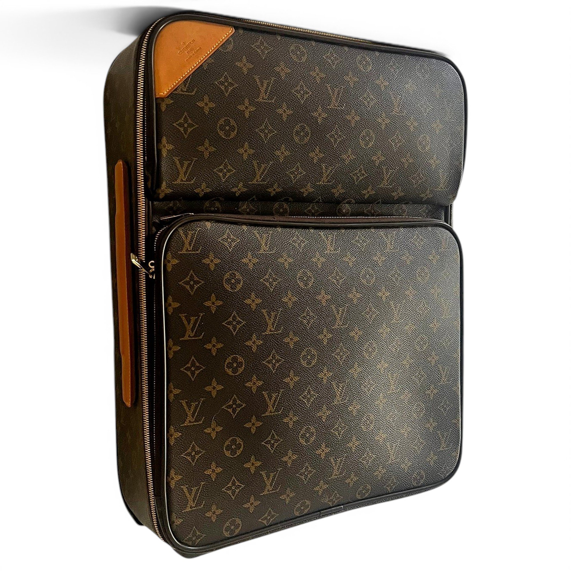Pegase leather travel bag