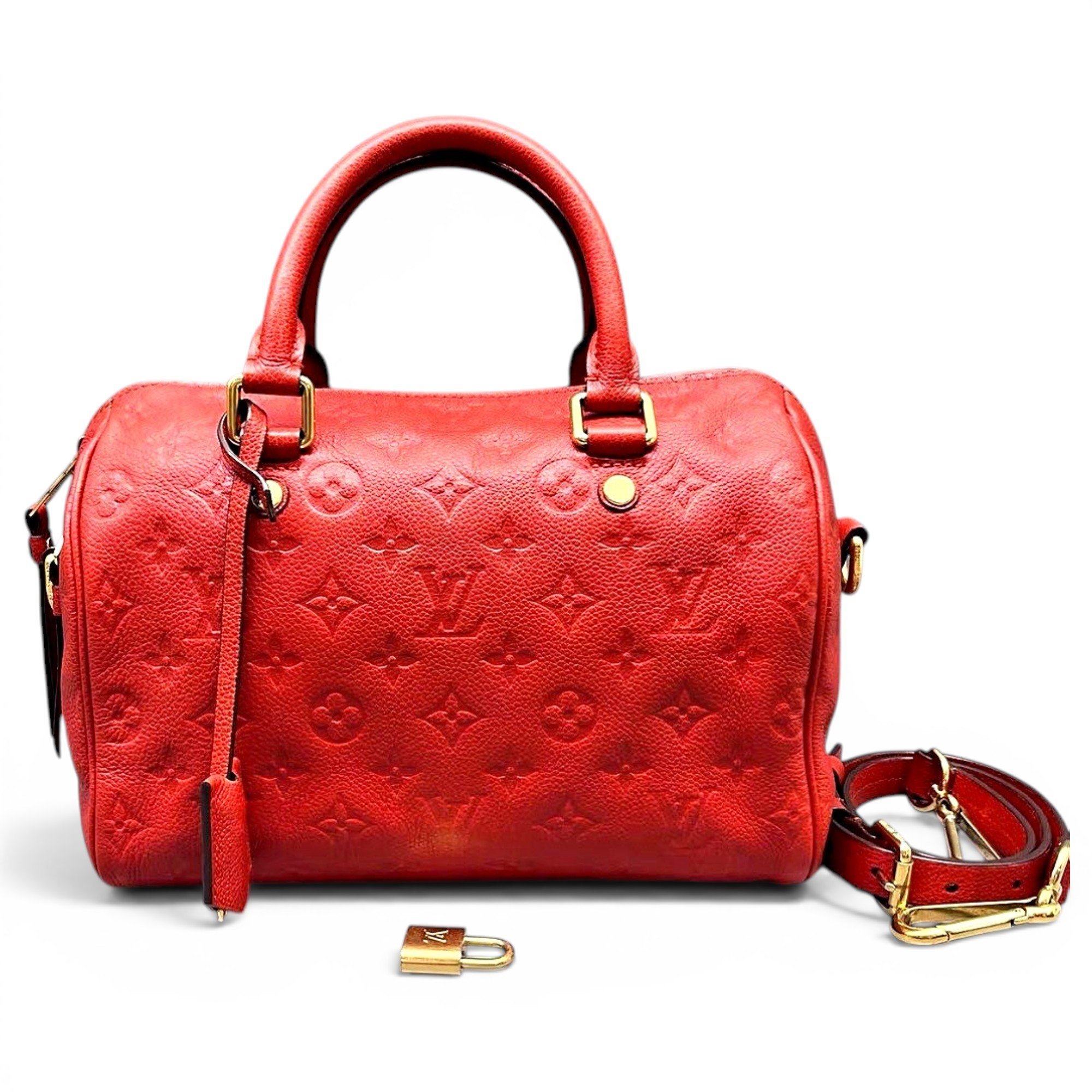 Speedy Bandoulière leather handbag