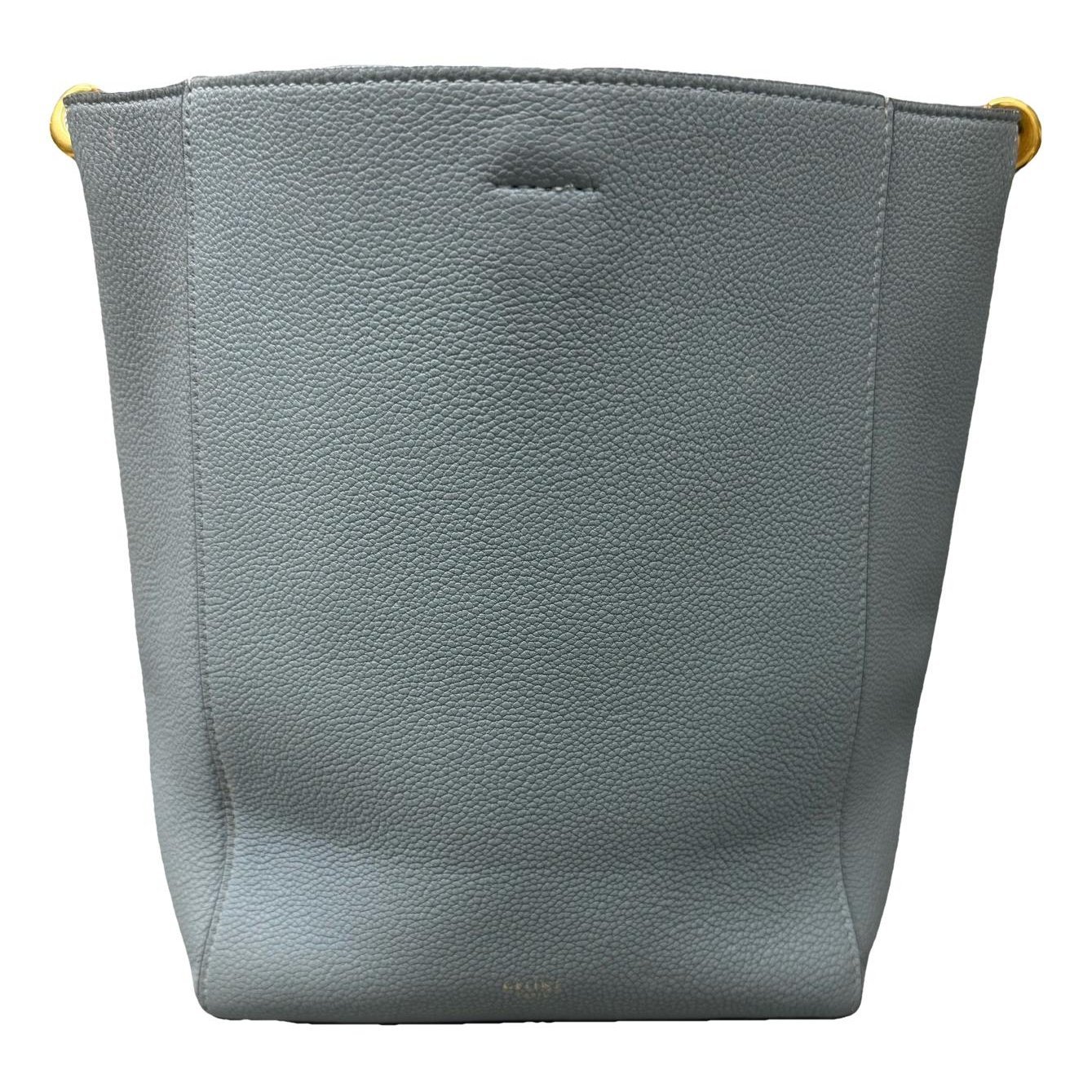 Seau Sangle leather tote