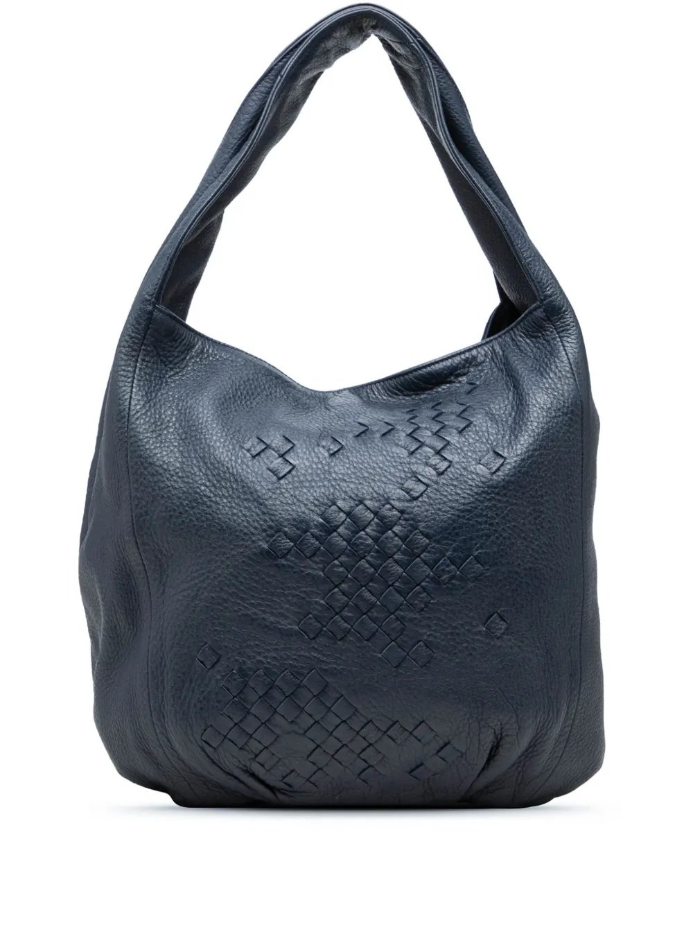 Bottega Veneta 2010 Intrecciato Trimmed Cervo Deerskin Hobo shoulder bag
