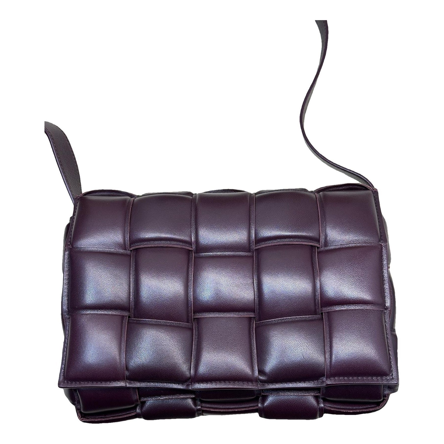 Cassette Padded leather handbag