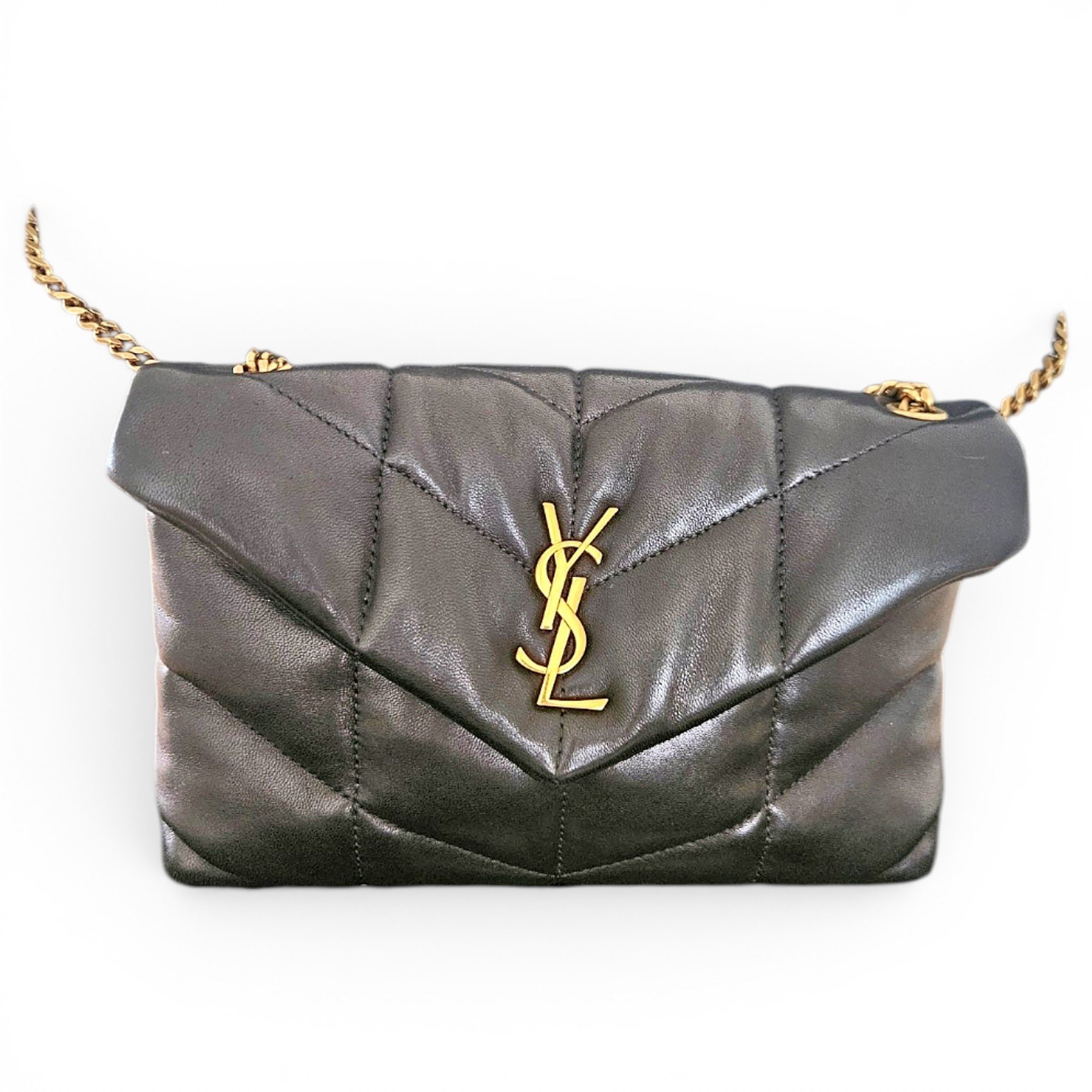 Loulou Puffer leather handbag