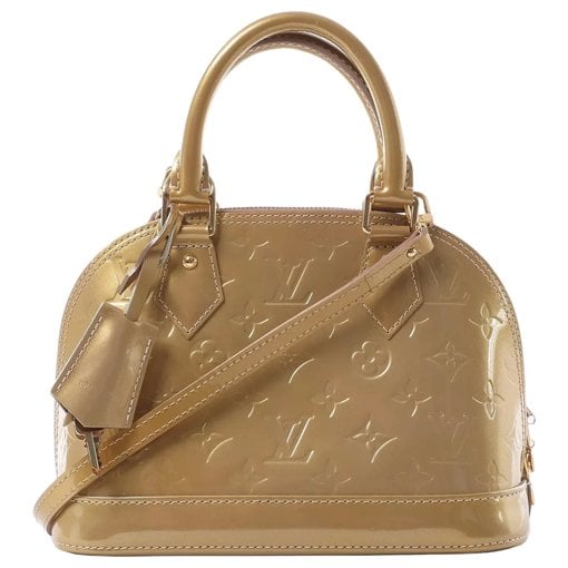 Alma patent leather handbag