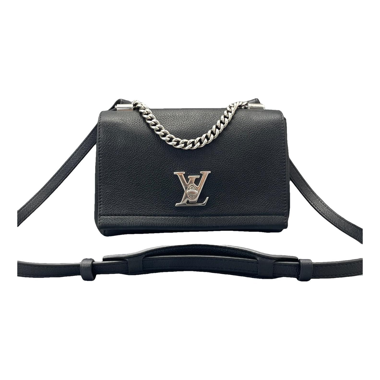 Lockme leather handbag